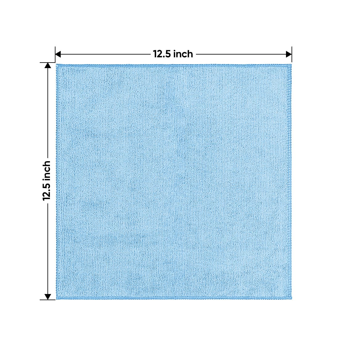 Blue Microfiber Cleaning Cloth 150 Pack (150 Count)