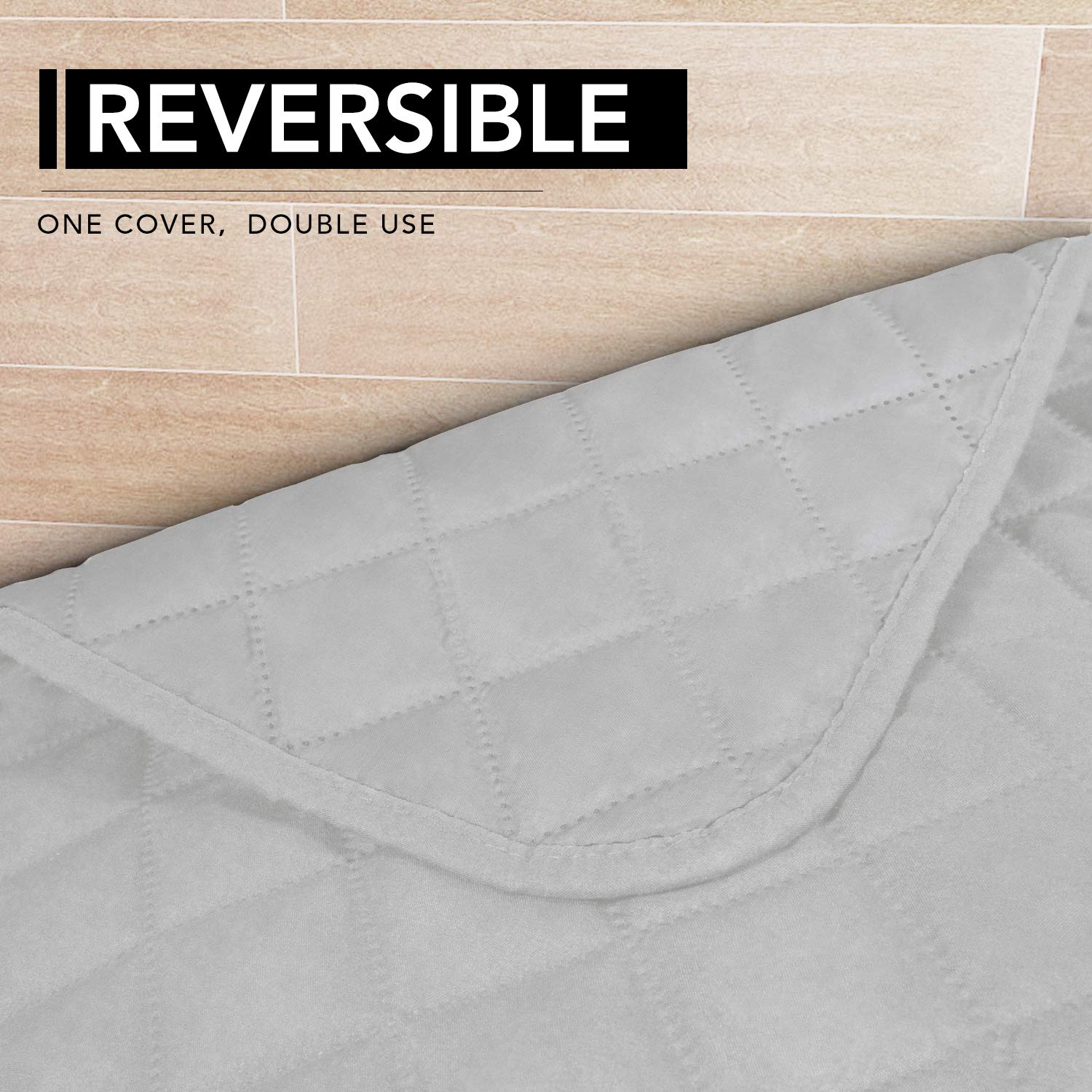 Sectional Couch Covers for Dogs L Shape Sofa Cover Reversible Sofa Slipcover Chaise Lounge Cover Furniture Protector Cover for Pets Dog Cat