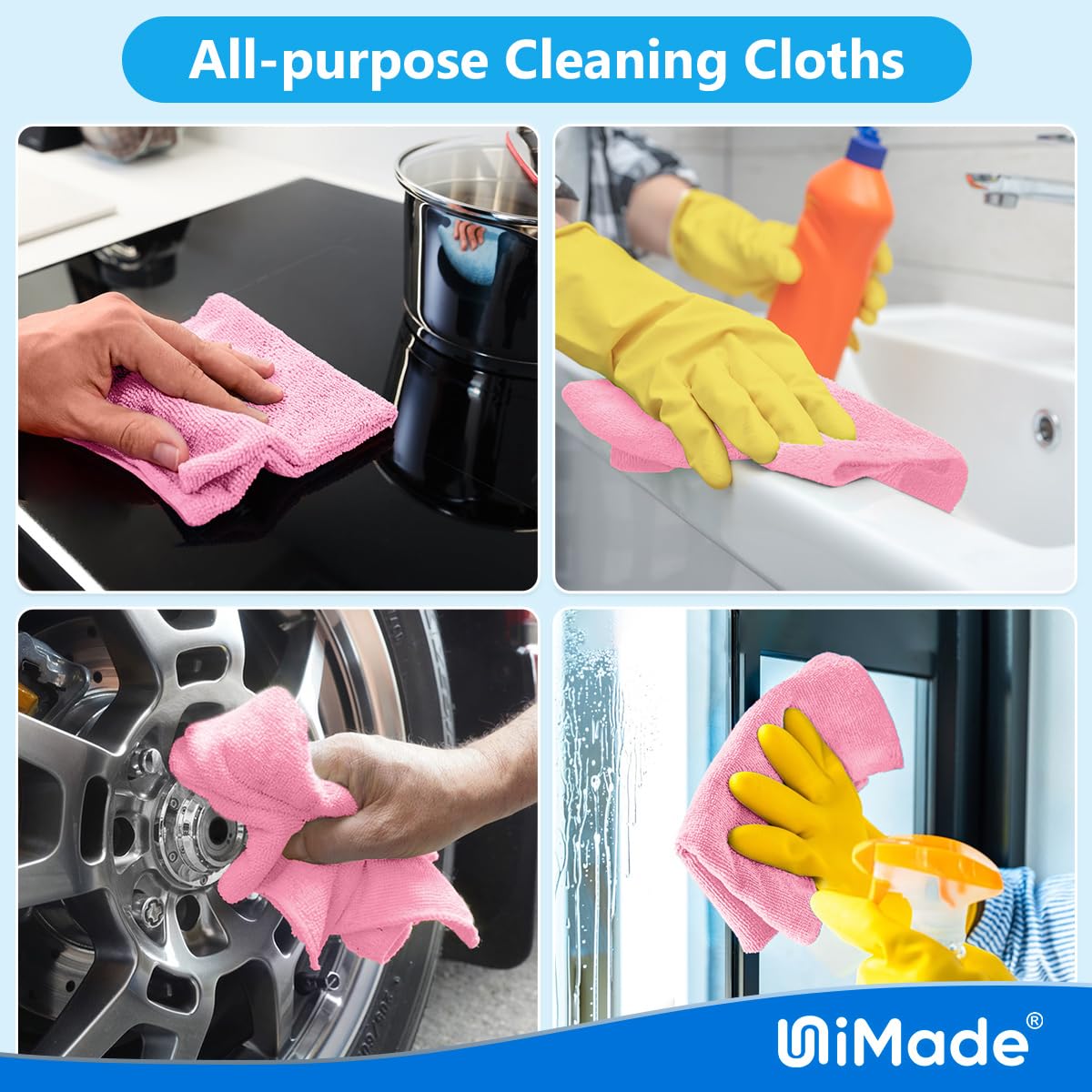 Microfiber Cleaning Cloth (10 Count)