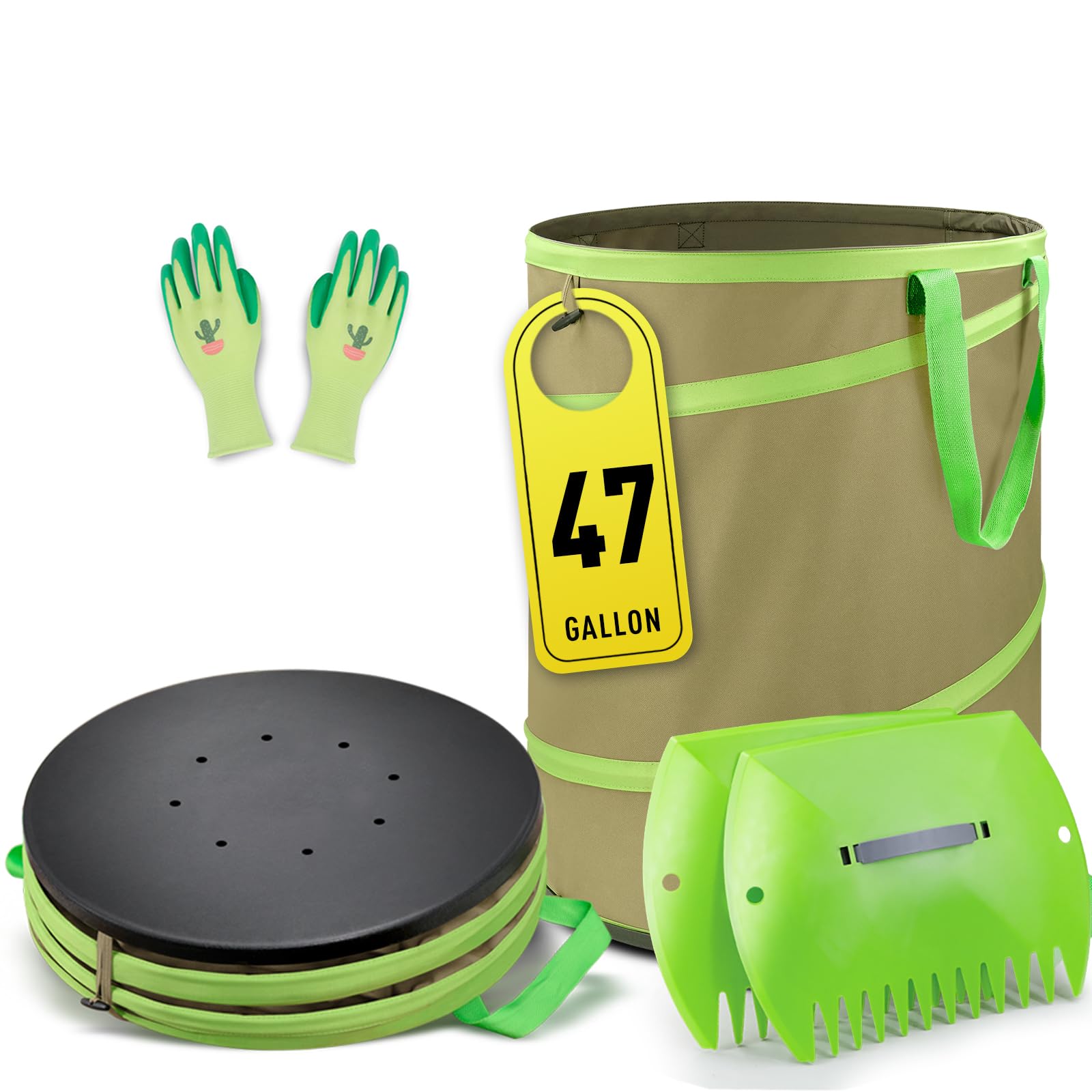 Collapsible Garden Bag 47Gallon