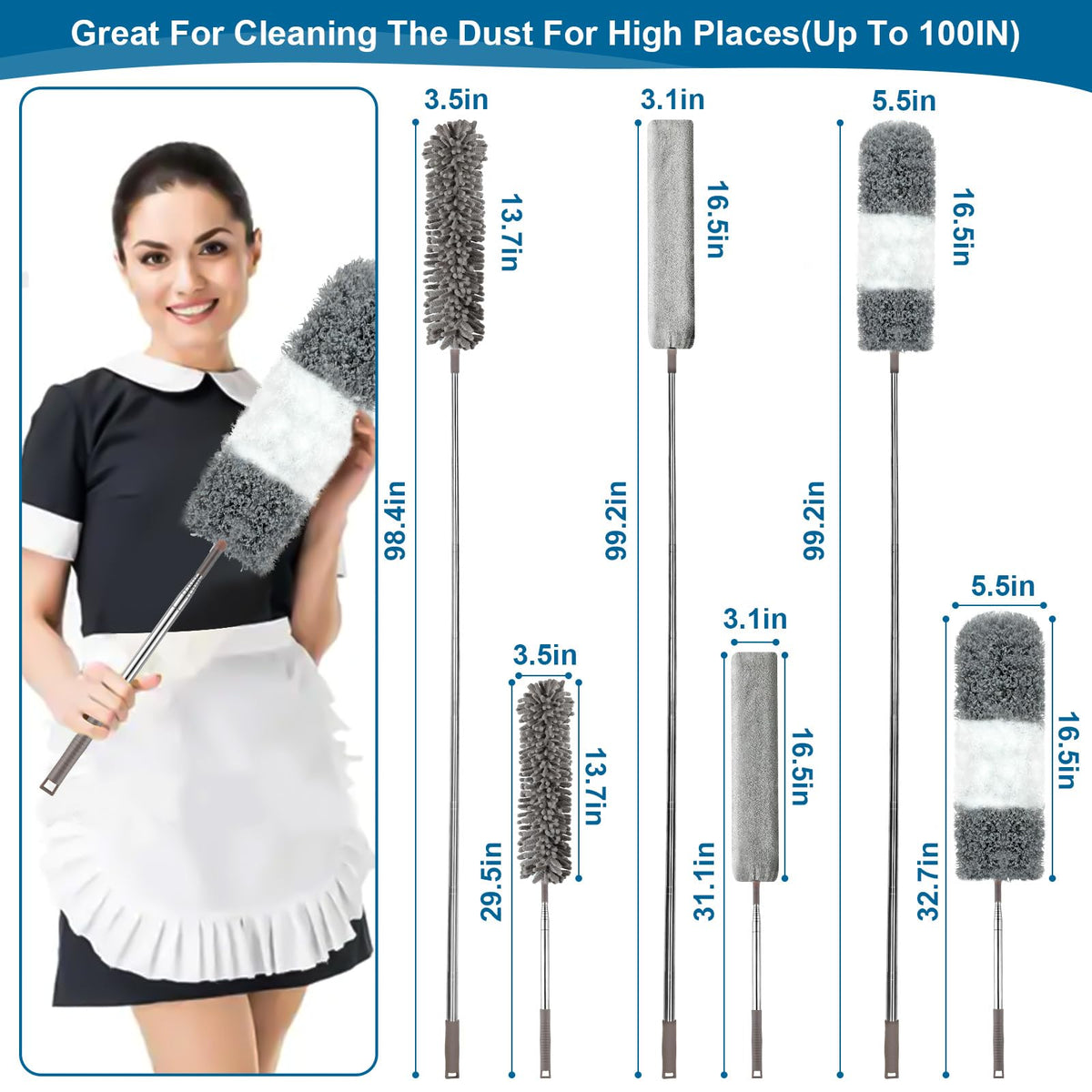 Microfiber Duster (4 Count)