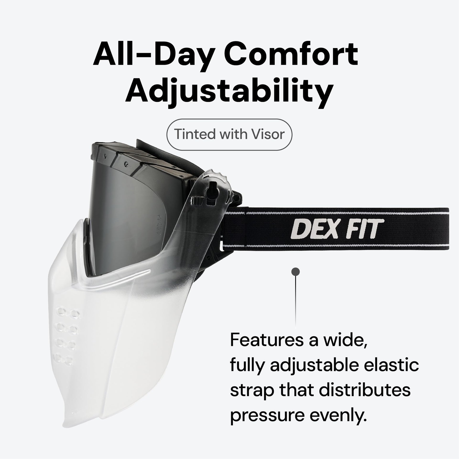SG220 Plus Full Face Safety Goggles with Detachable Shield