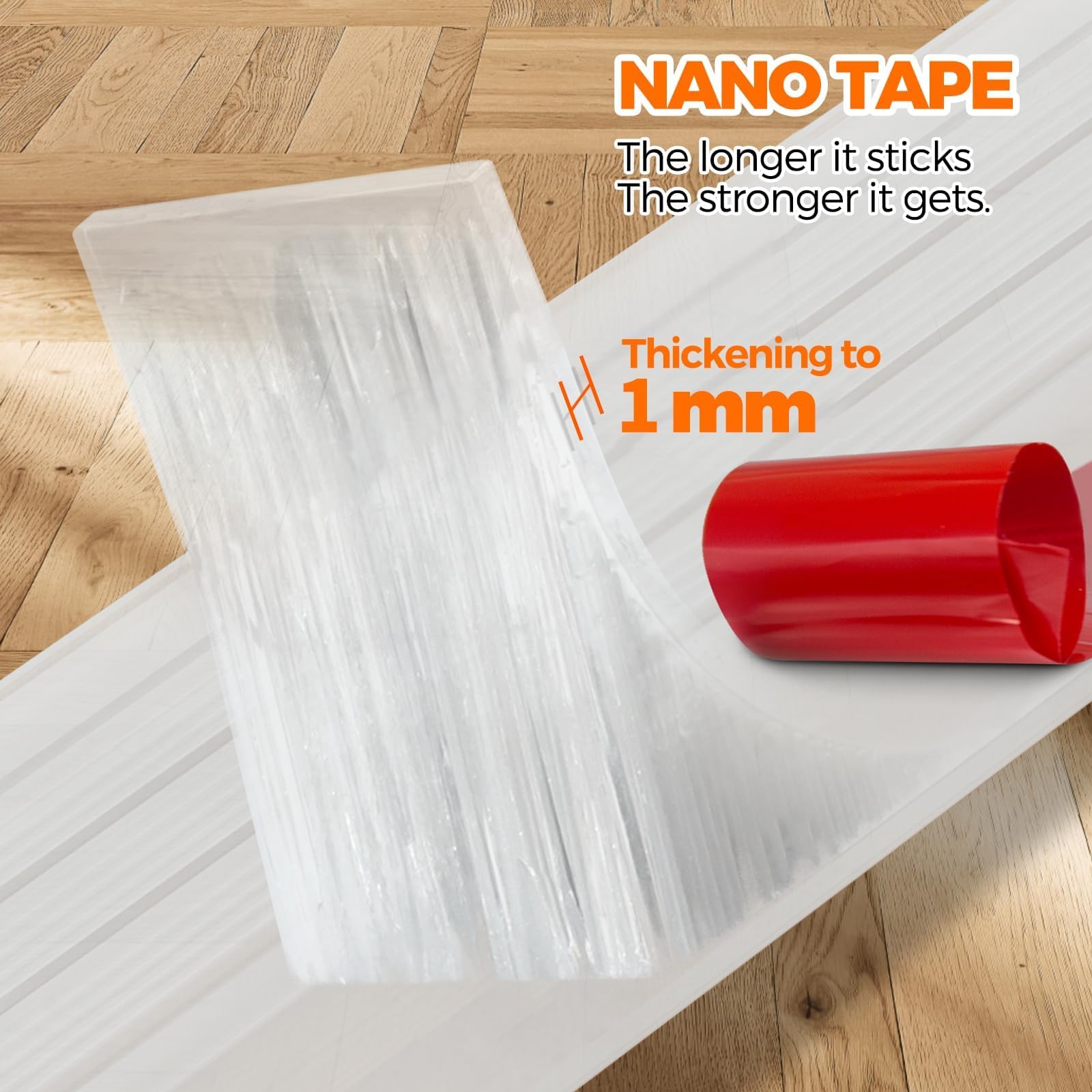 Door Draft Stopper Under Door Draft Blocker Insulator Door Sweep Weather Stripping Noise Stopper Strong Adhesive