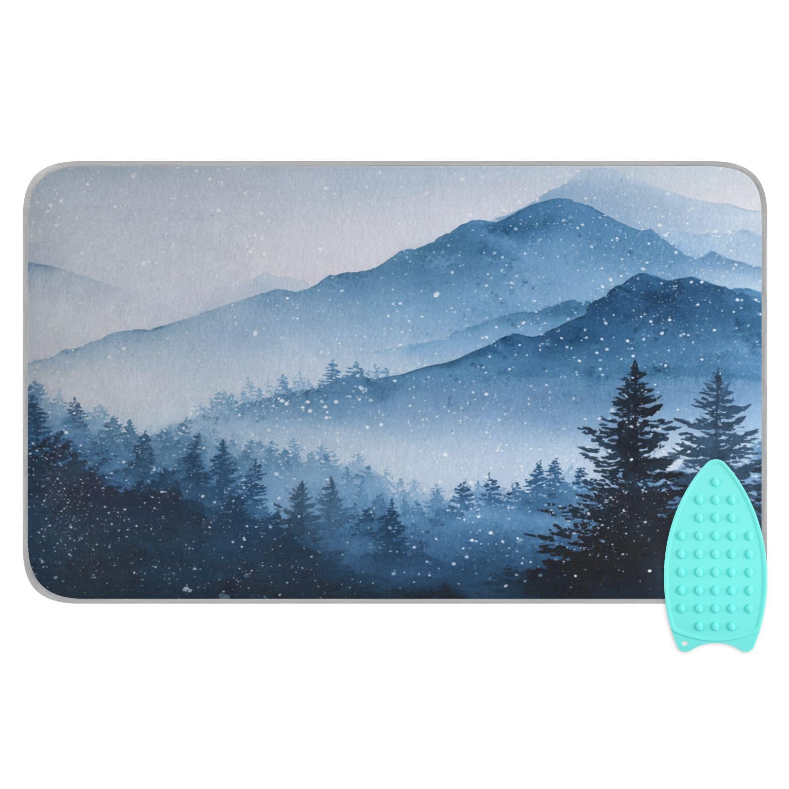Ironing Mat Portable Ironing Pad Ironing Blanket for Table Top Heat Resistance Double