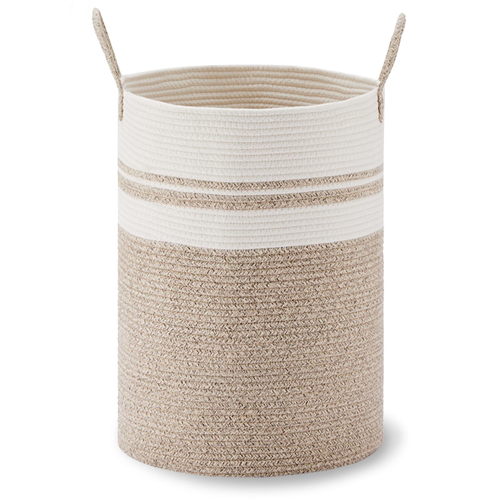 58L Tall Woven Laundry Basket Hamper