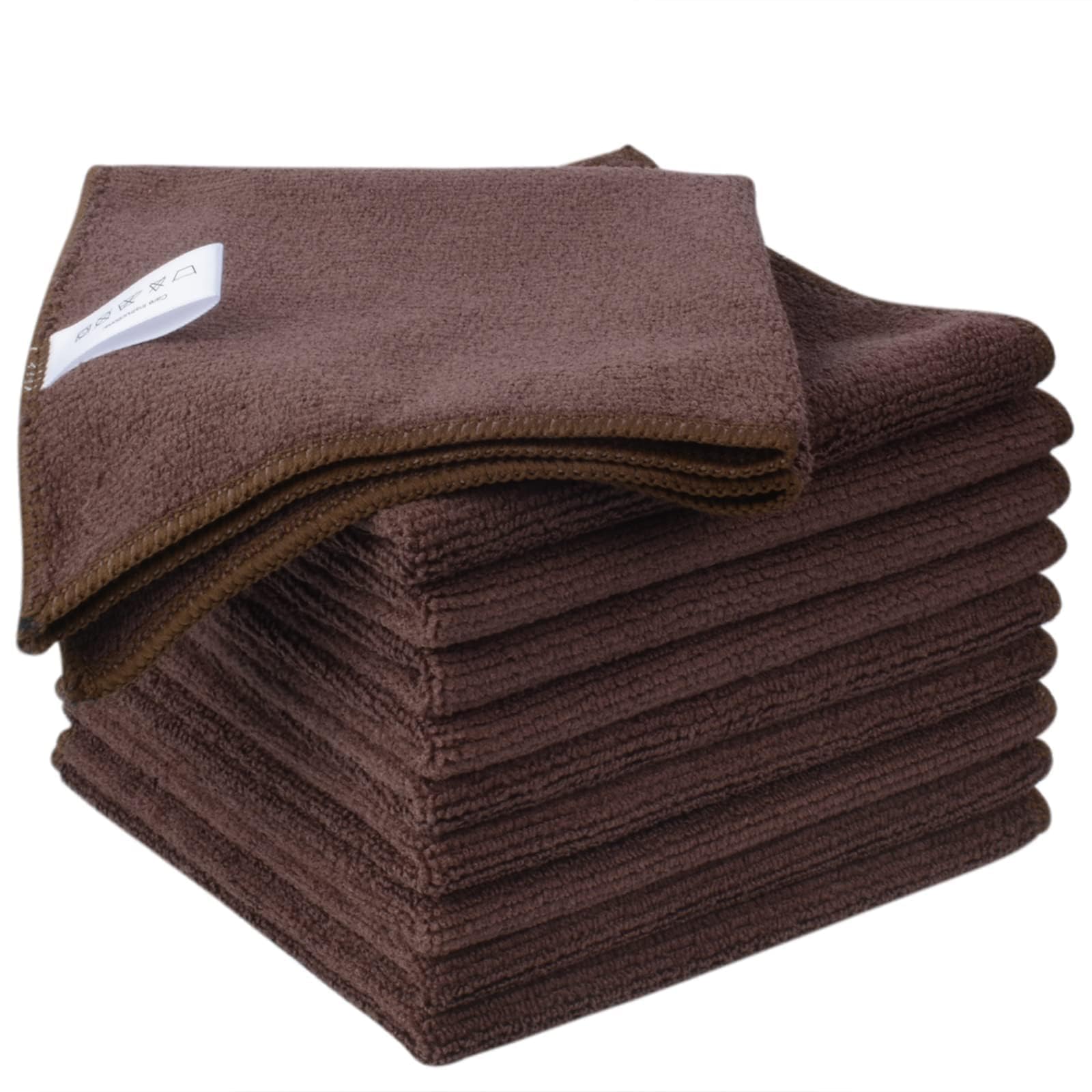 Dish Cloths for Washing Dishes with Scrub Side (10 Count)