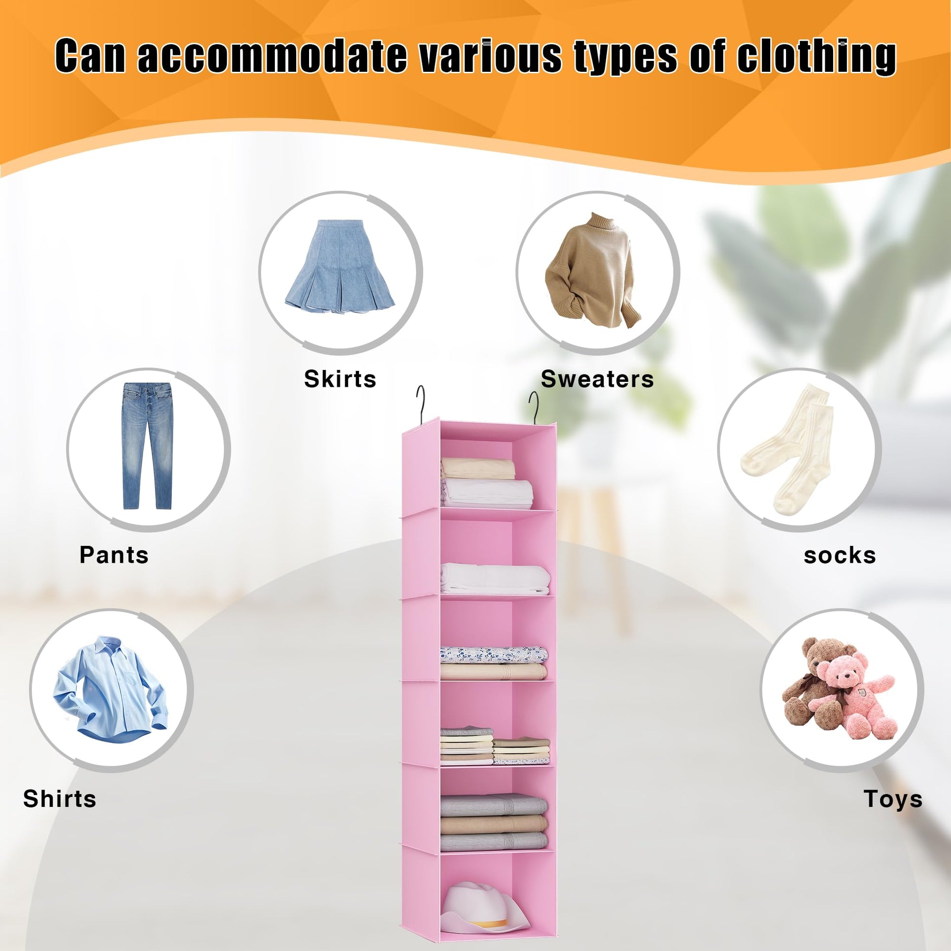 Hanging Closet Organizer 6