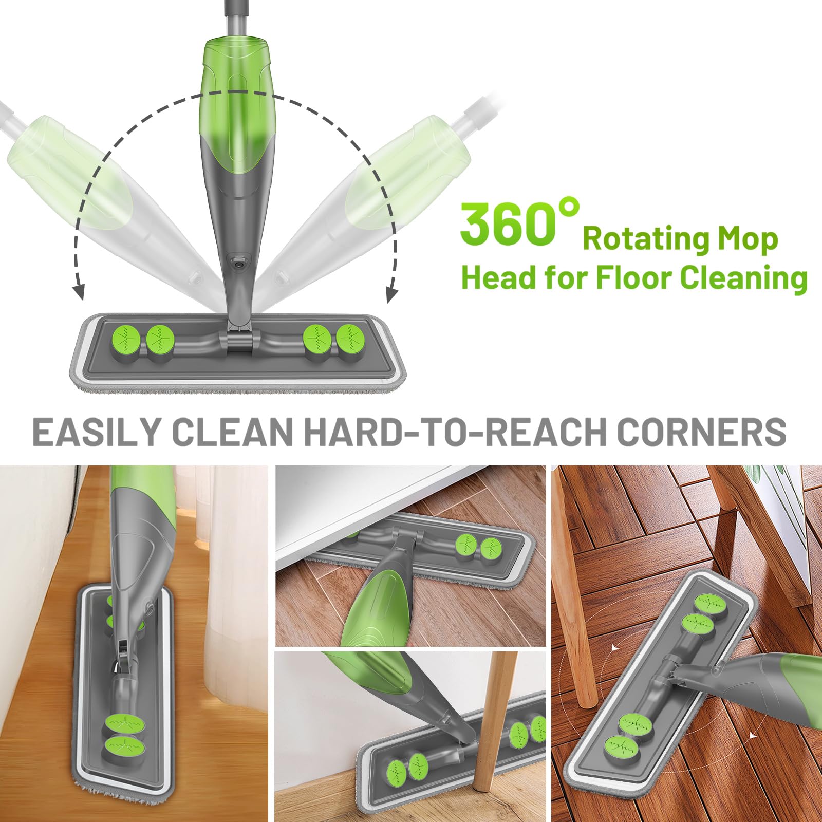 Spray Mop for Floor Cleaning