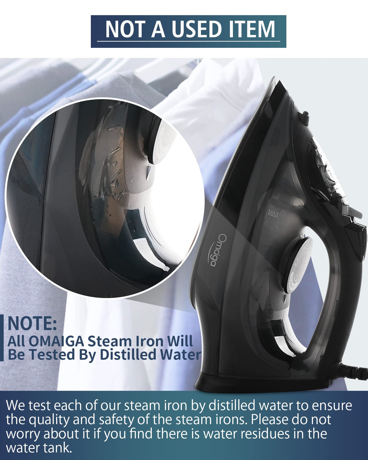 Steam Iron for Clothes