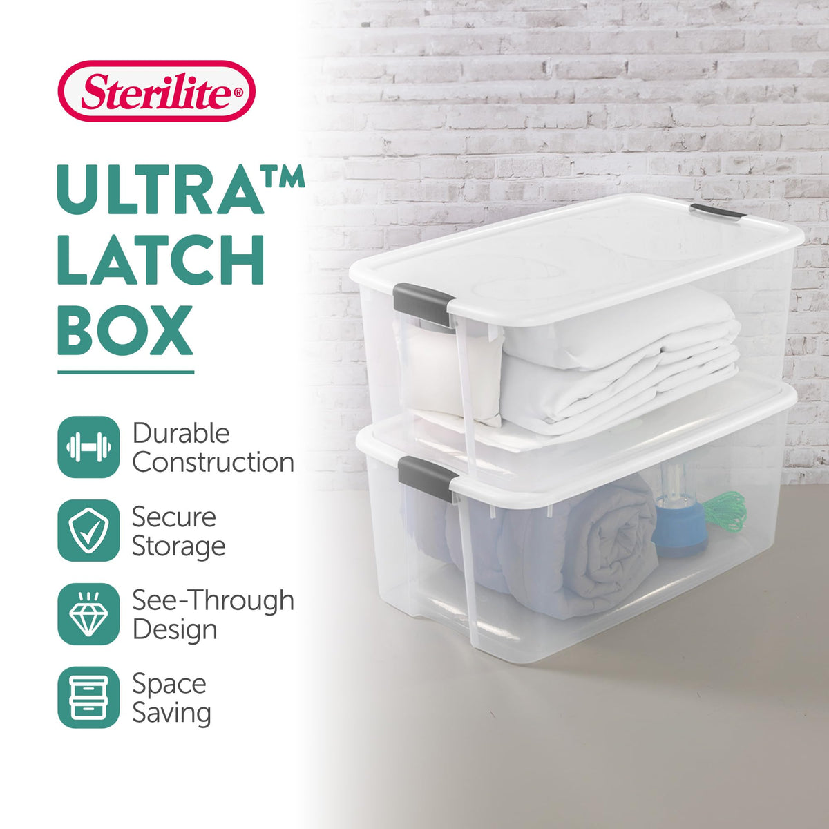 4 Pack Ultra Latching Box (4 Count)