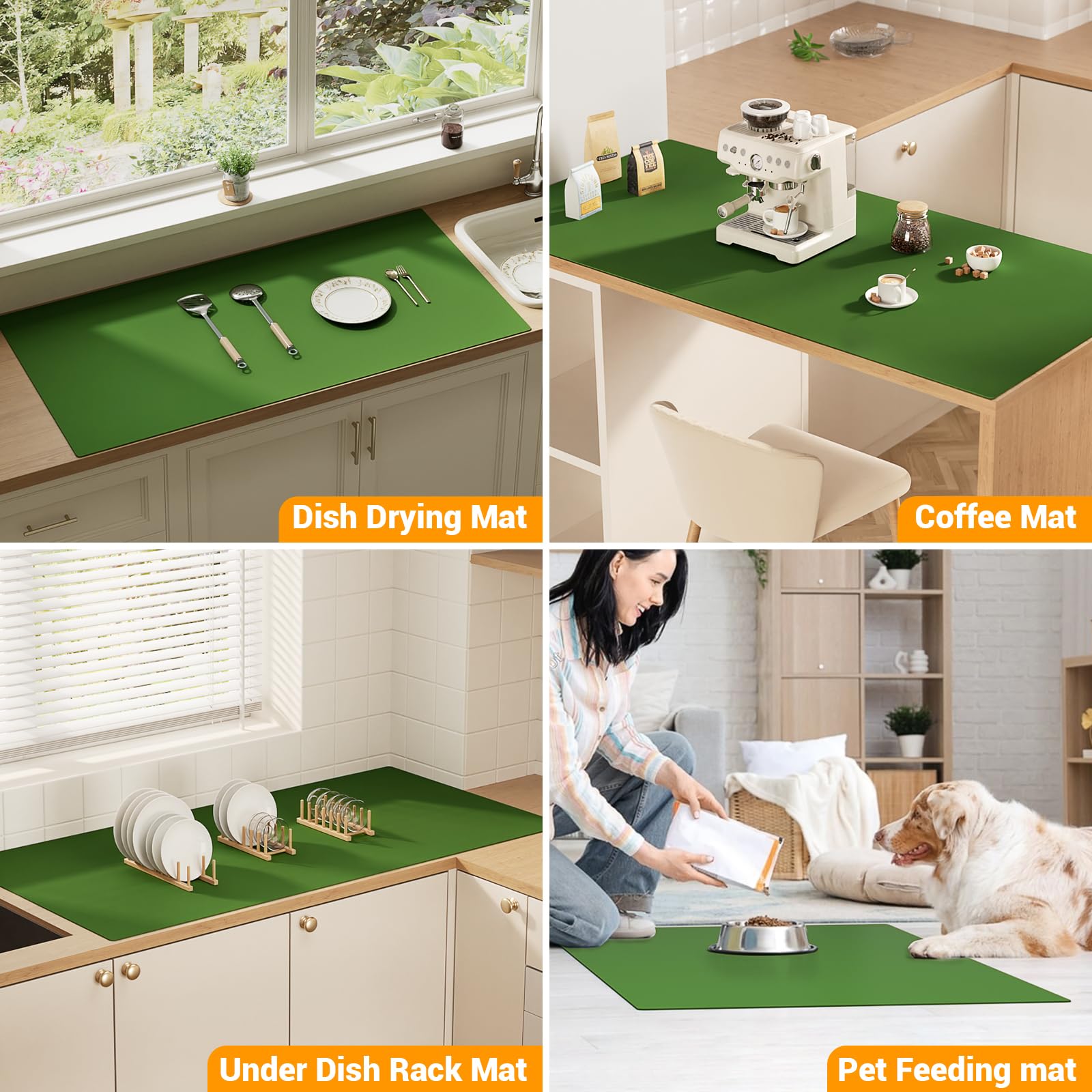 Quality Silicone Table Mat 47x24 Inch