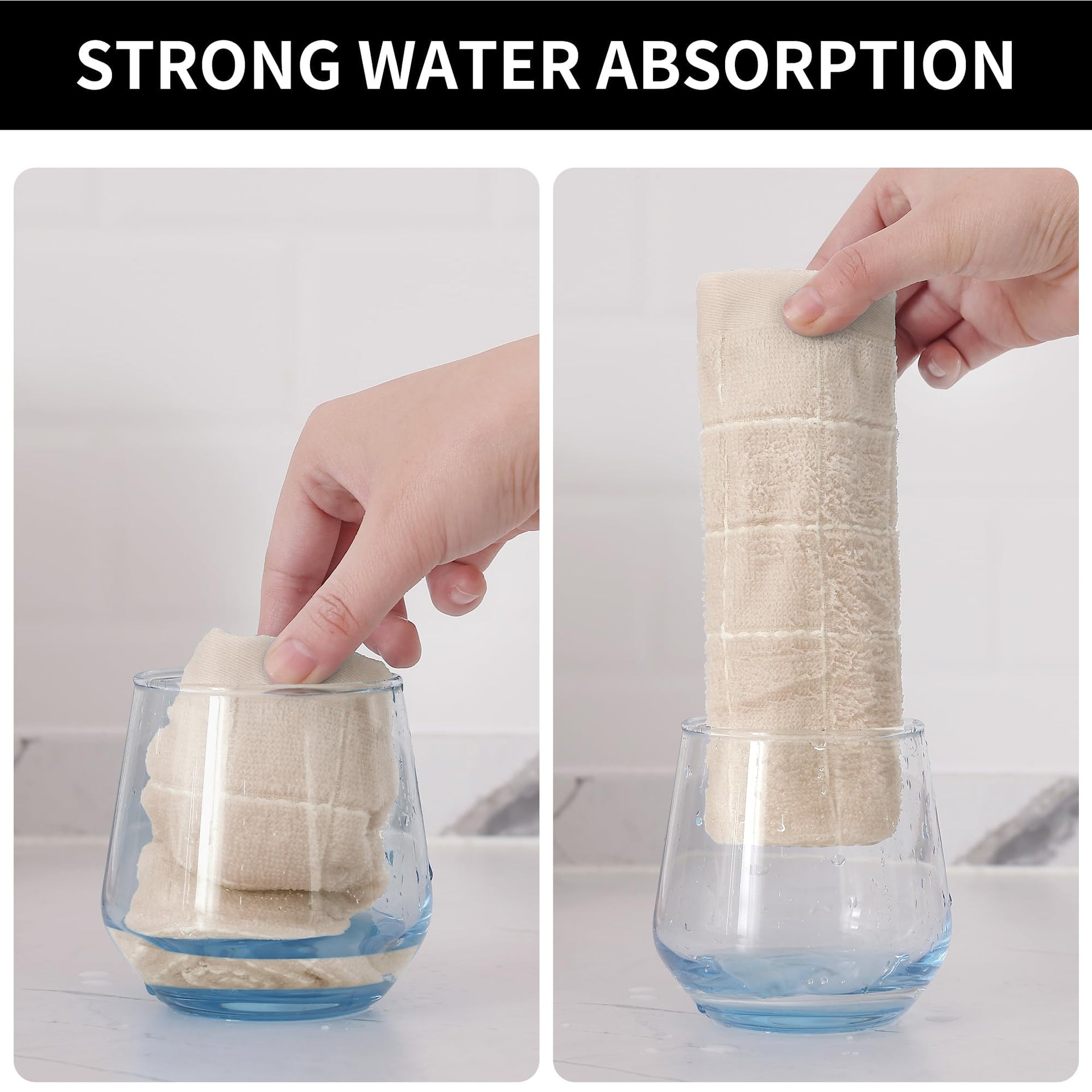 100% Cotton Terry Kitchen Towels (4 Count)