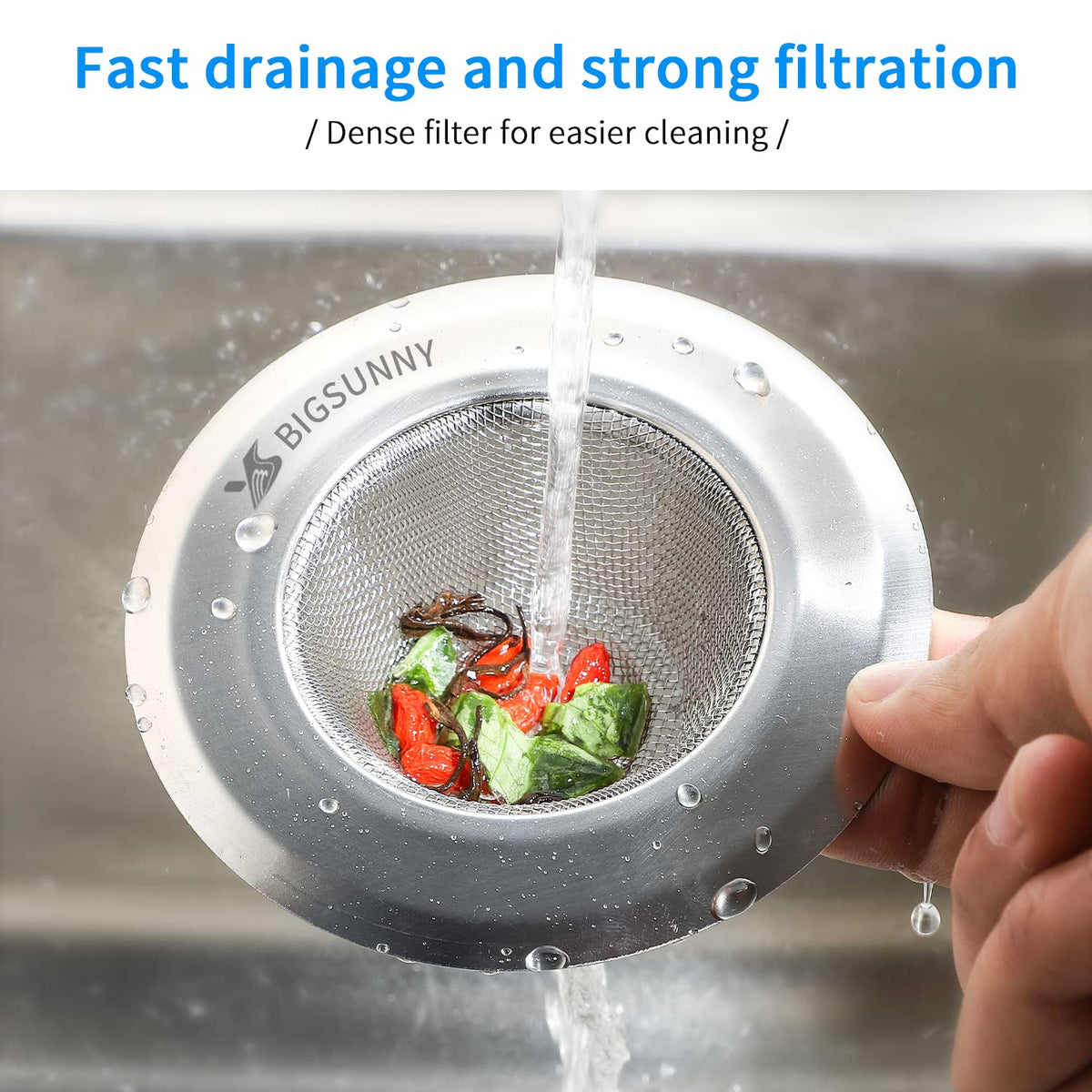 Mesh Sink Strainer Set of 3 (3 Count)