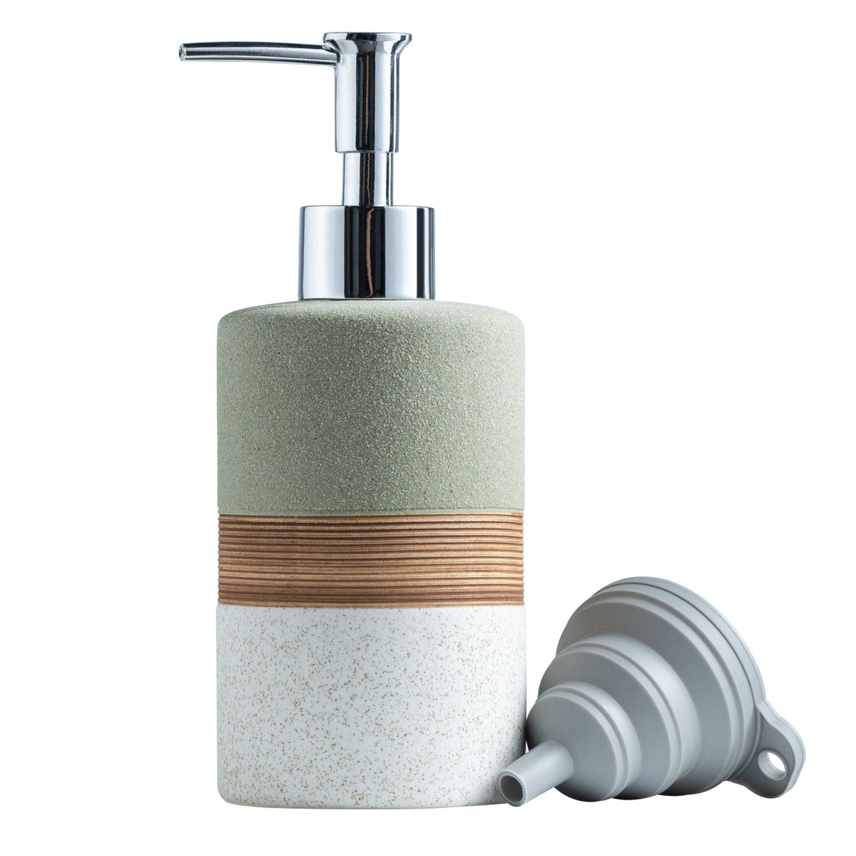 Ceramic Dish Soap Dispenser for Bathroom Shower Hand Soap Dispenser