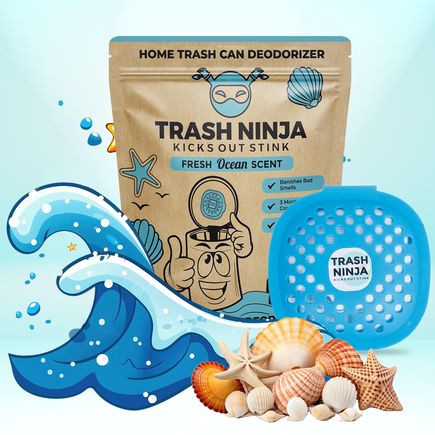 Trash Ninja Trash Can Deodorizer