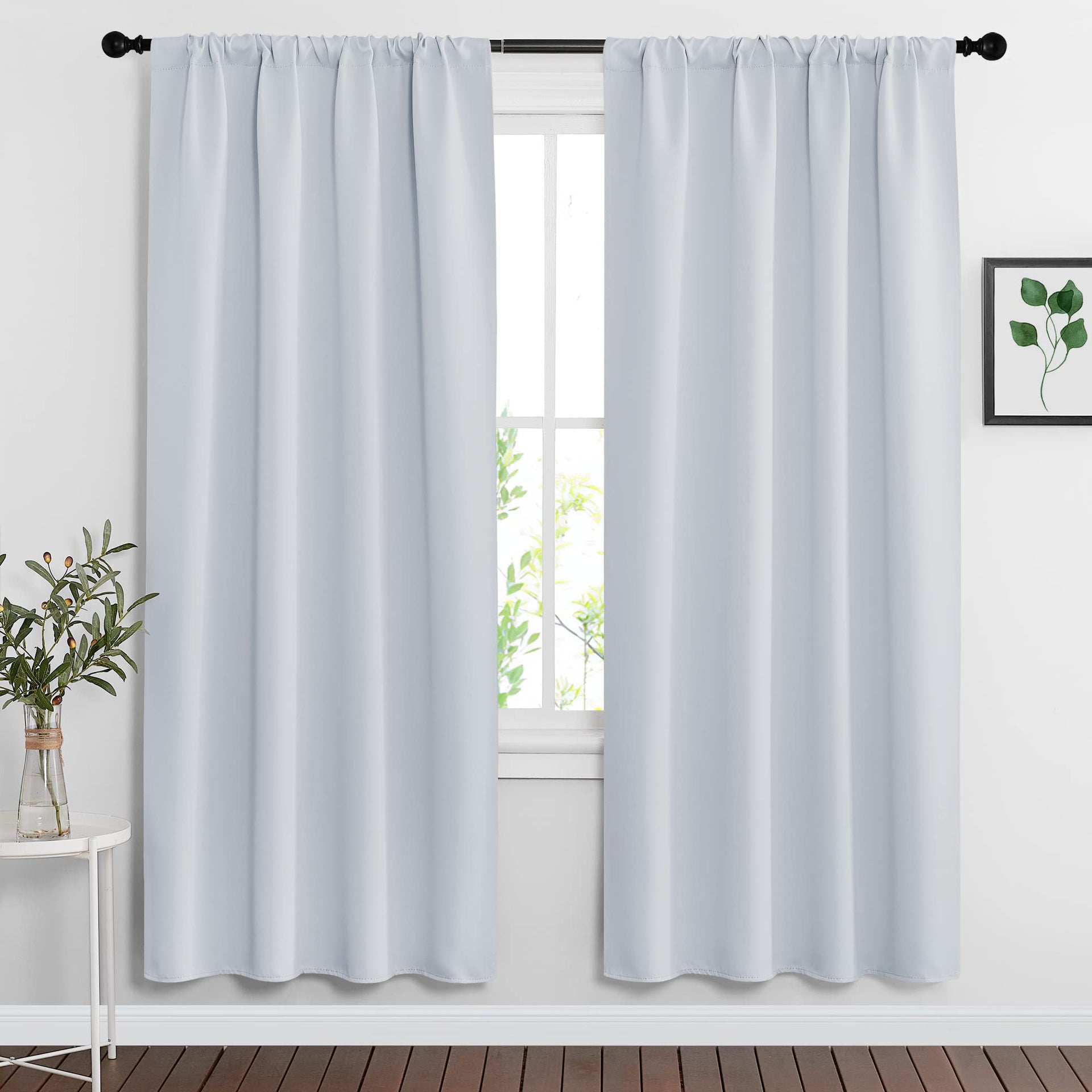 Curtains for Bedroom Living Room Nursery Office 72 inches Long