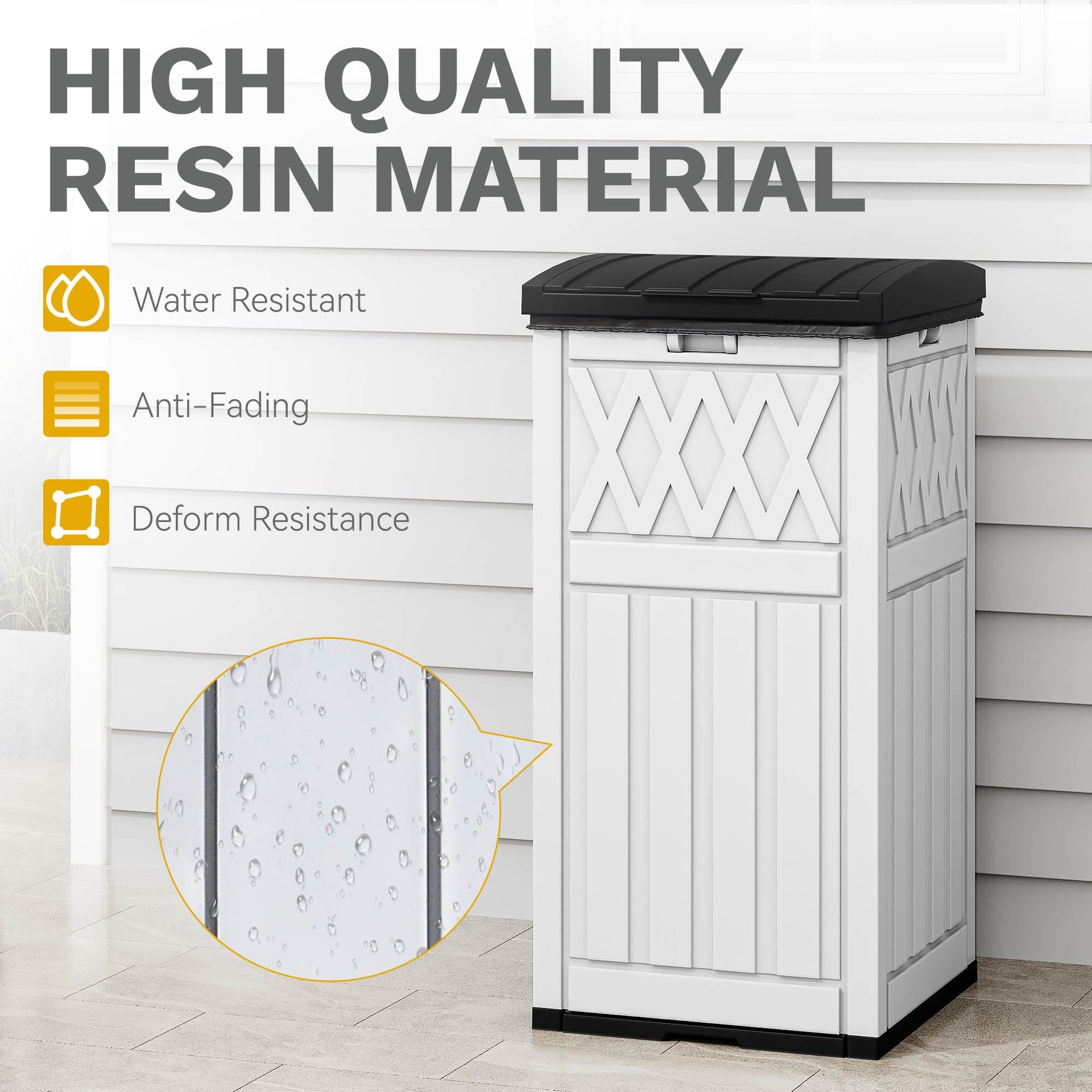 36 Gallon Outdoor Trash Can