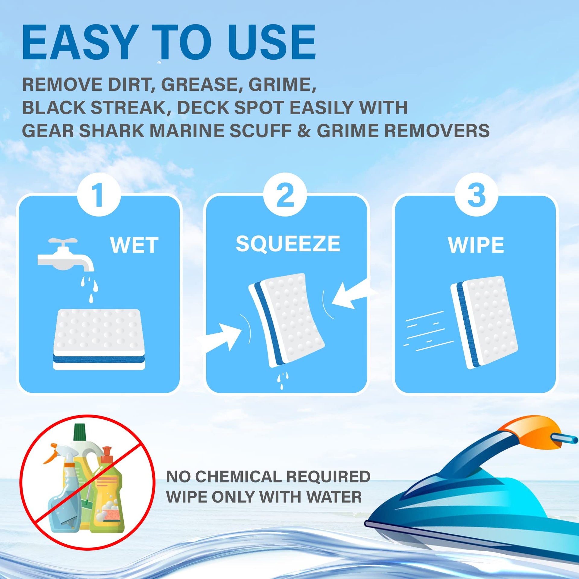 Marine Scuff Erasers