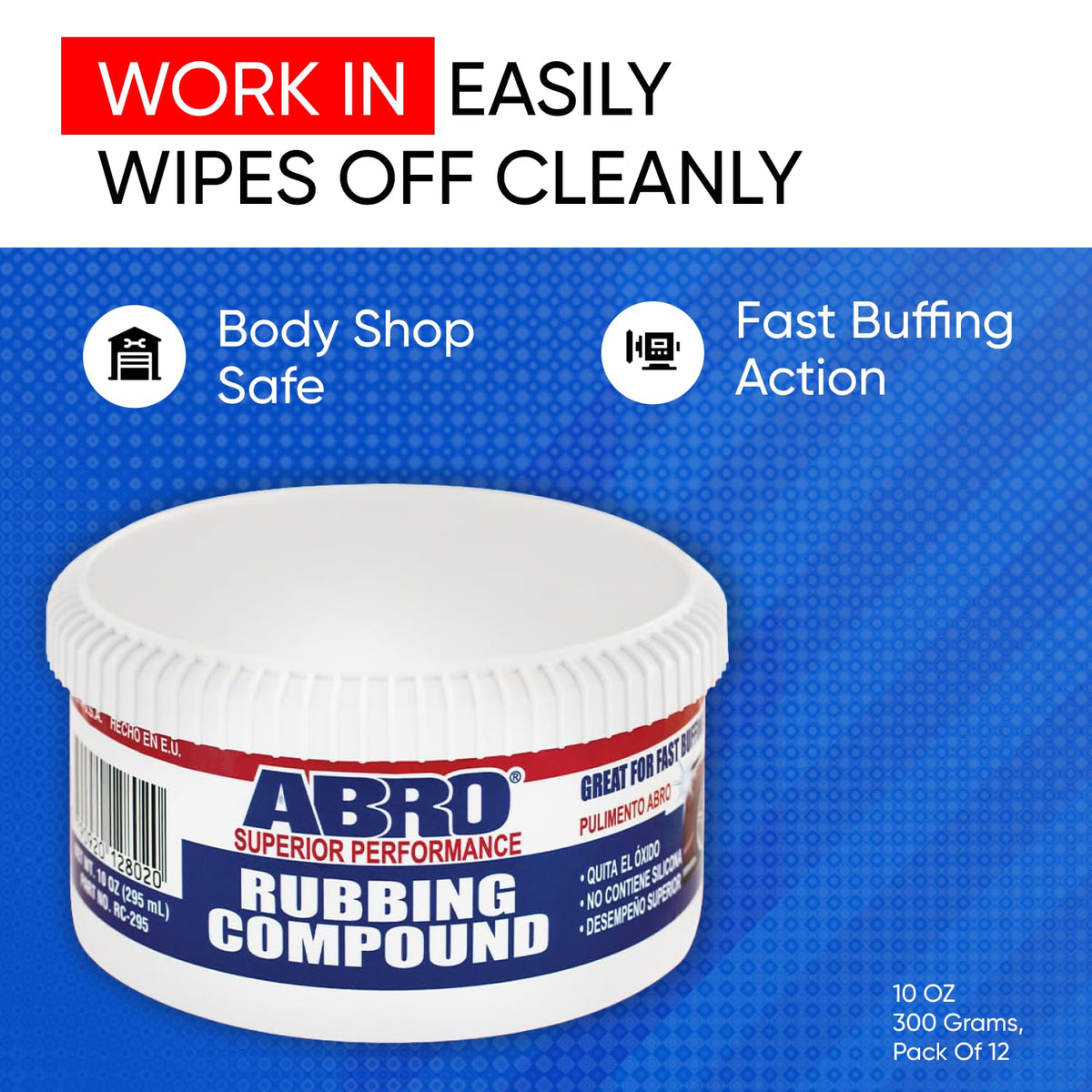 Superior Performance Rubbing Compound (12 Count)