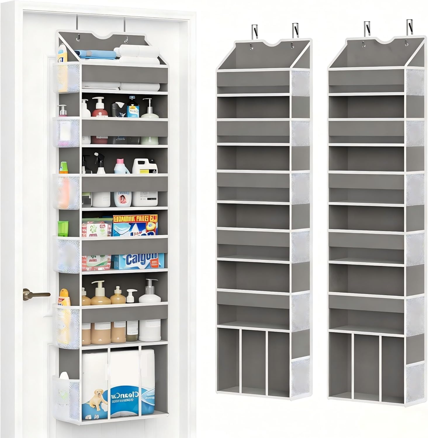 2 Pack Over The Door Organizer Hanging 6