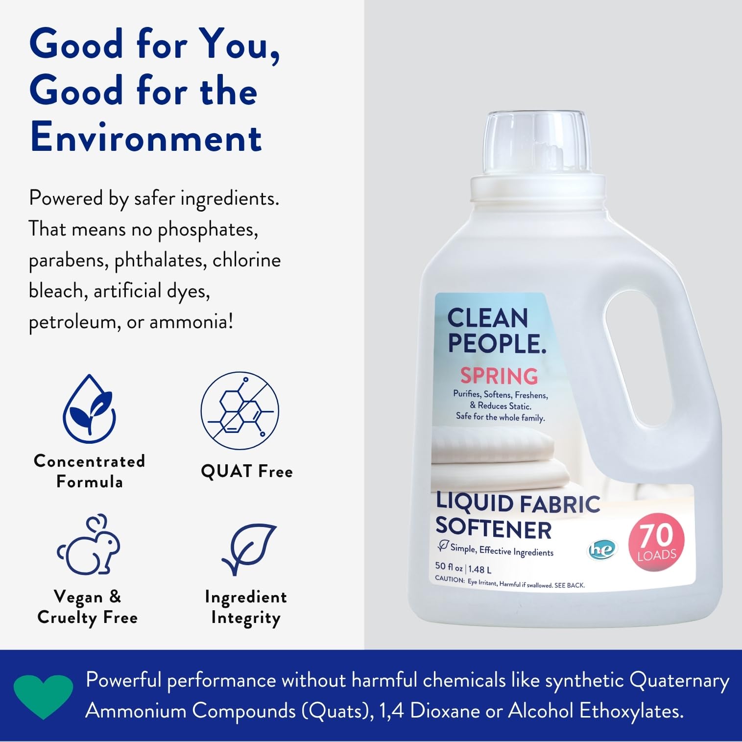 Liquid Fabric Softener (50 Fl Oz)
