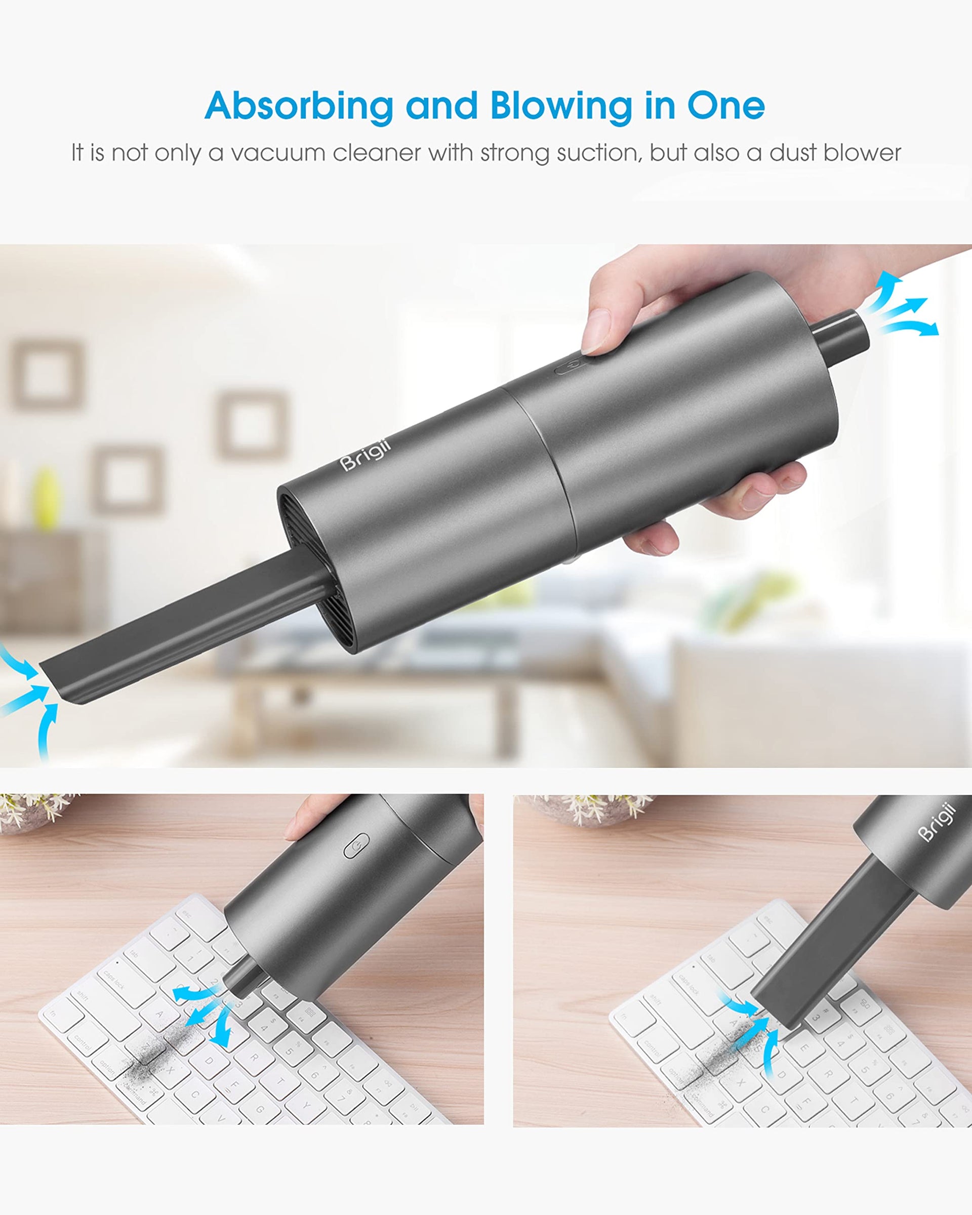 Mini Handheld Vacuum Cordless