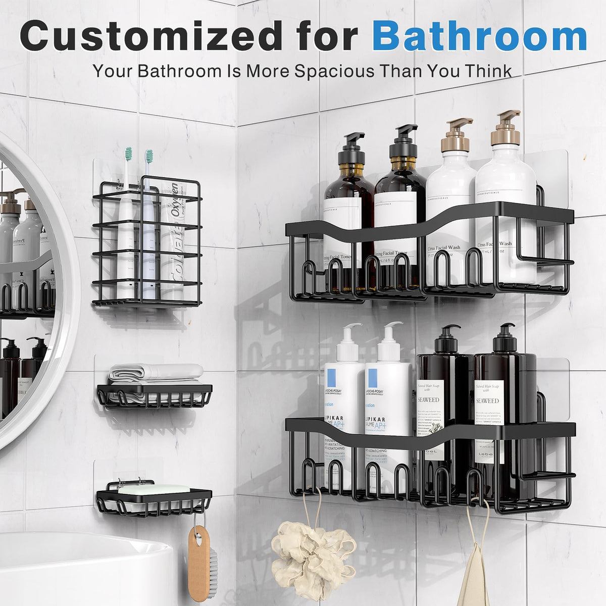 Adhesive Shower Caddy