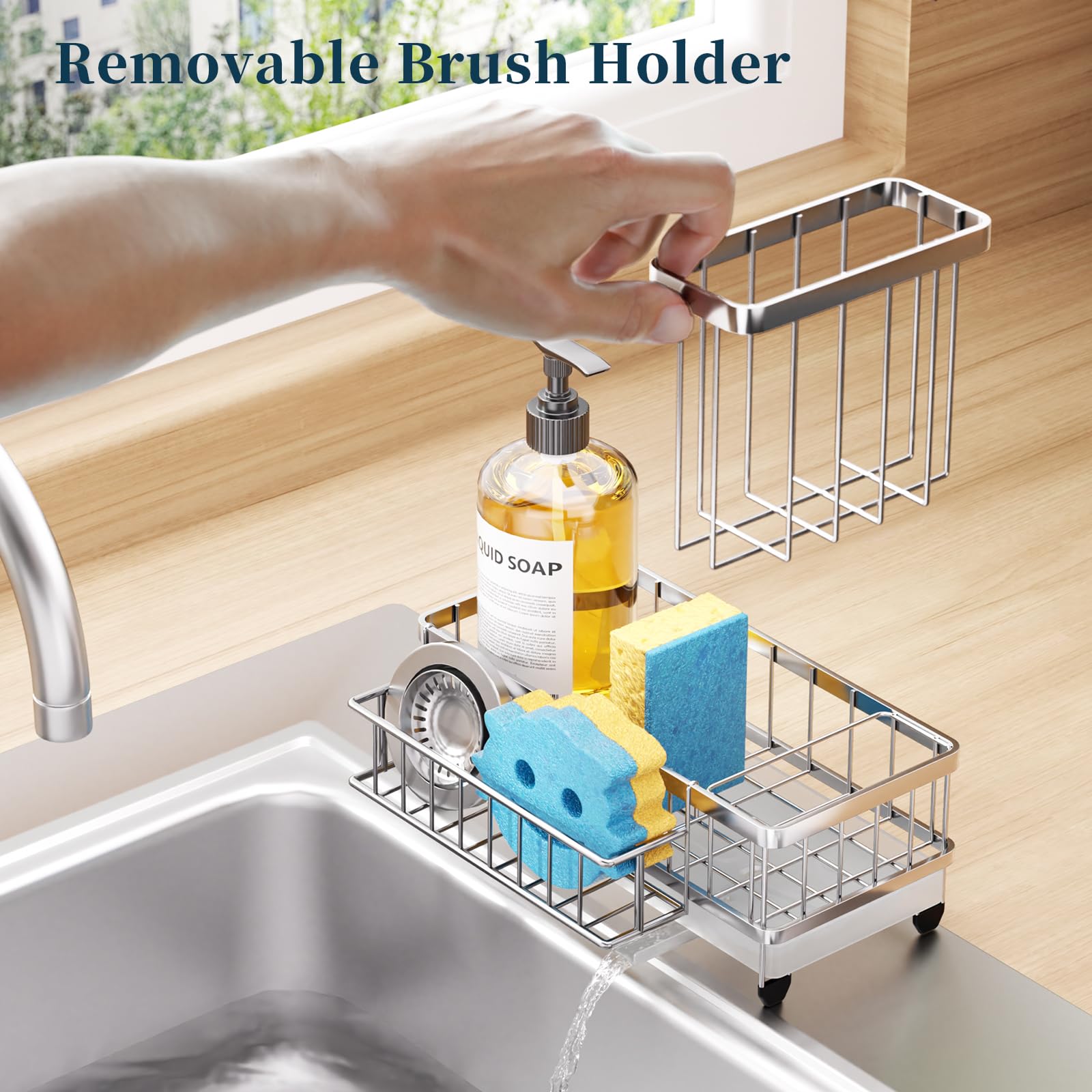 Sponge Holder for Kitchen Sink