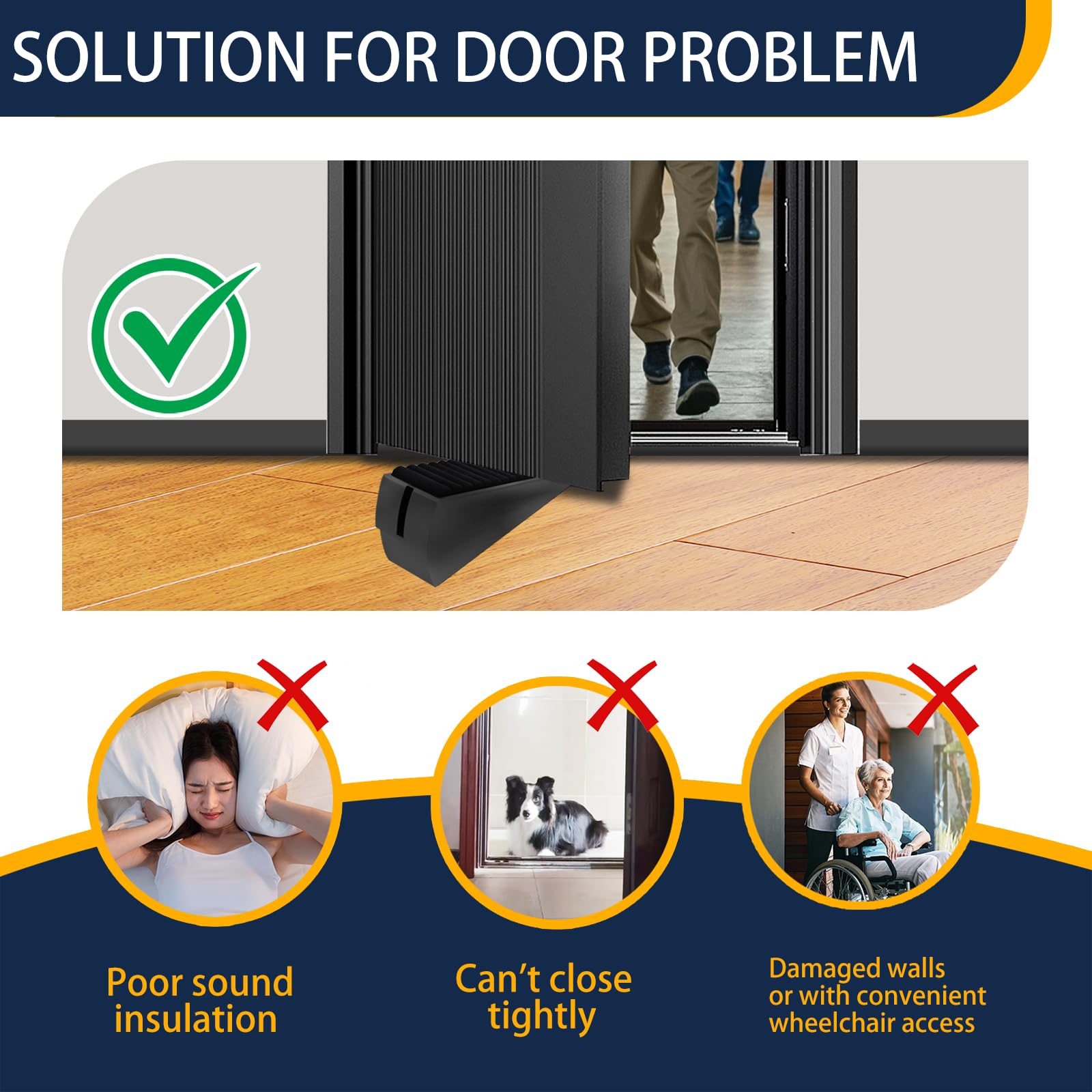 Strongest Door Stopper for Bottom of Door