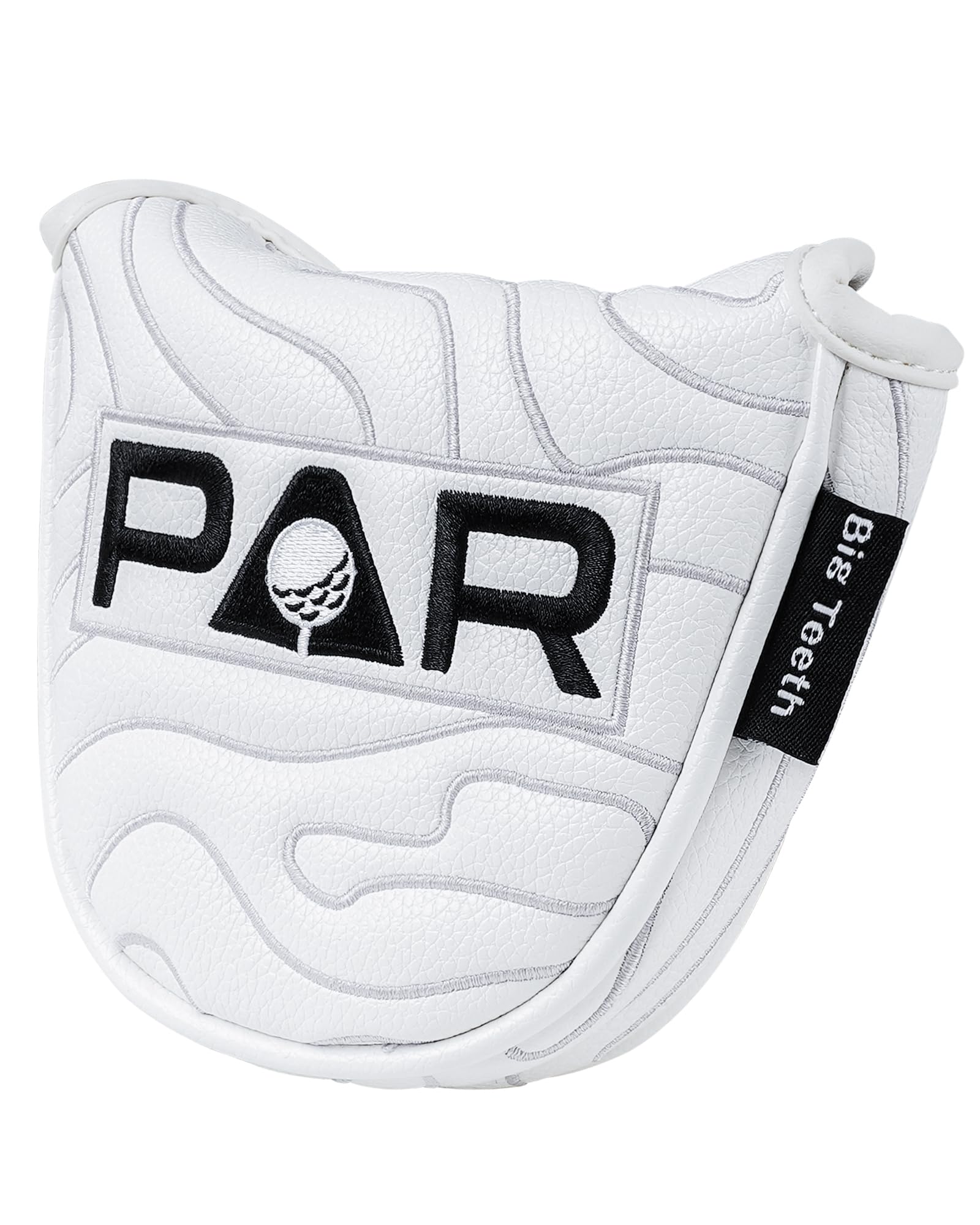 Golf Mallet Putter Cover Pure White Mallet Putter Headcover