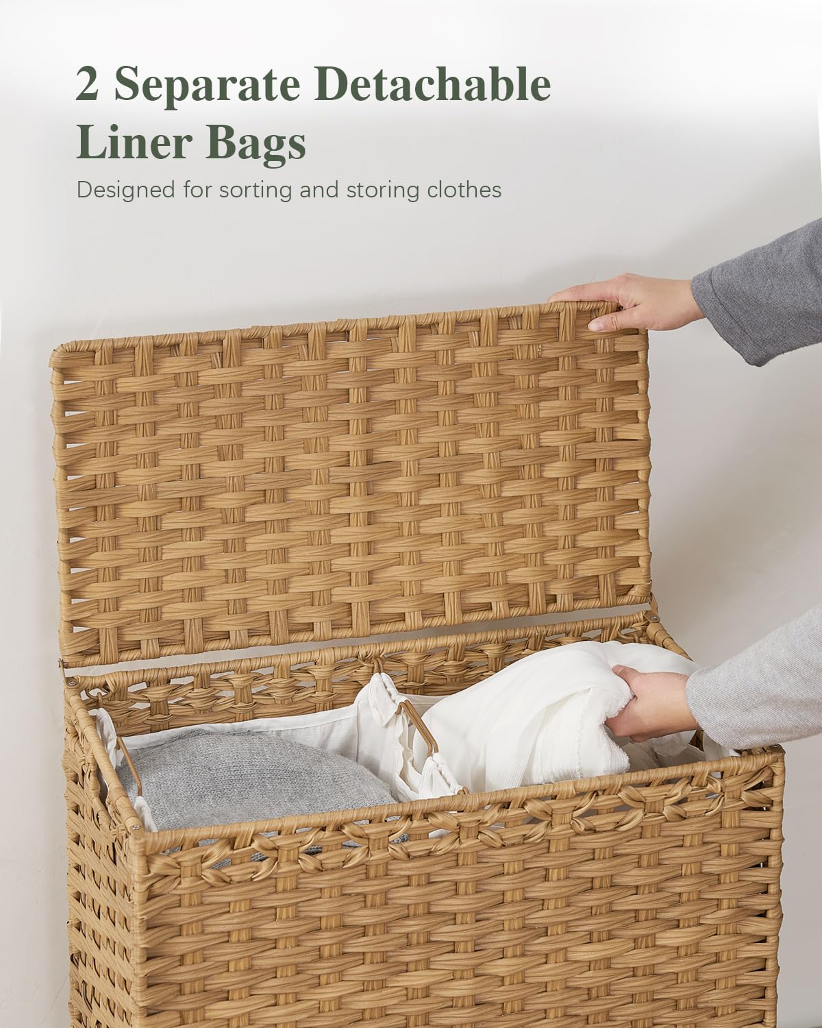 Laundry Hamper with Lid