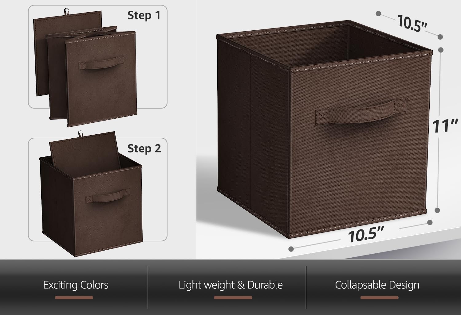 Fabric Storage Cubes