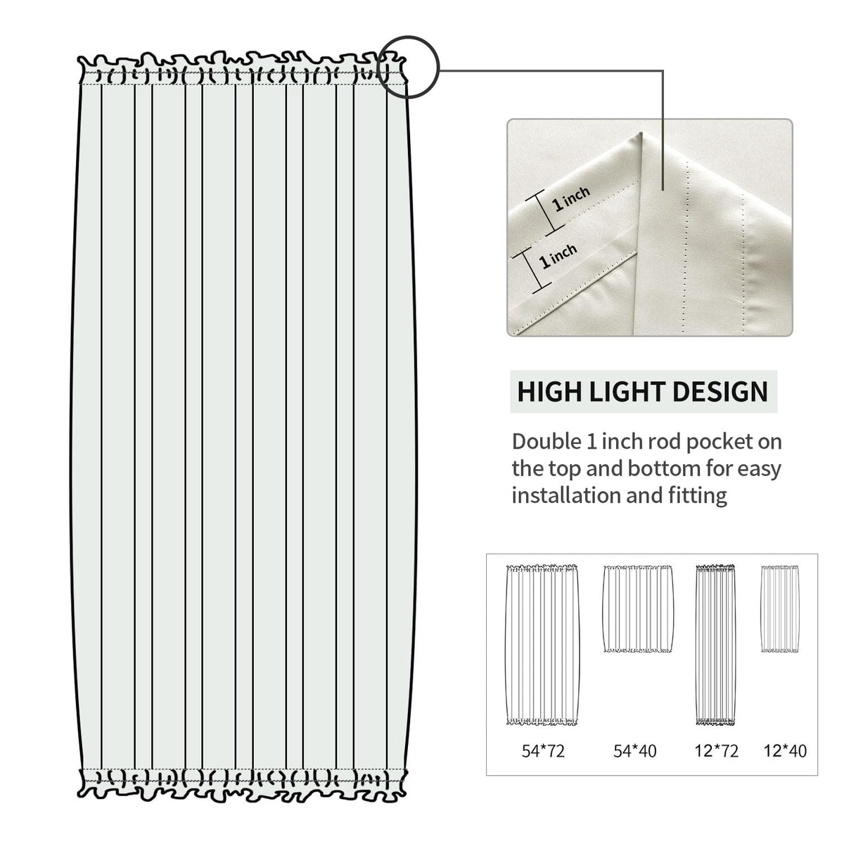 French Door Curtains