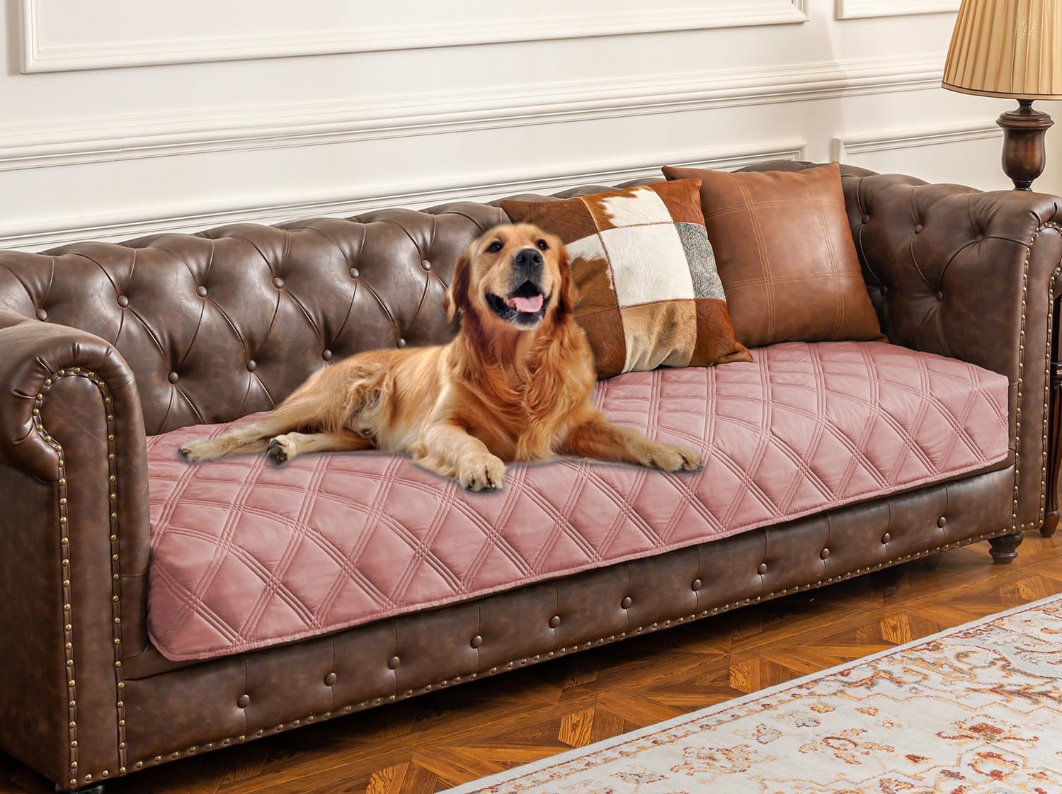 Waterproof Dog Bed Cover Pet Blanket with Anti
