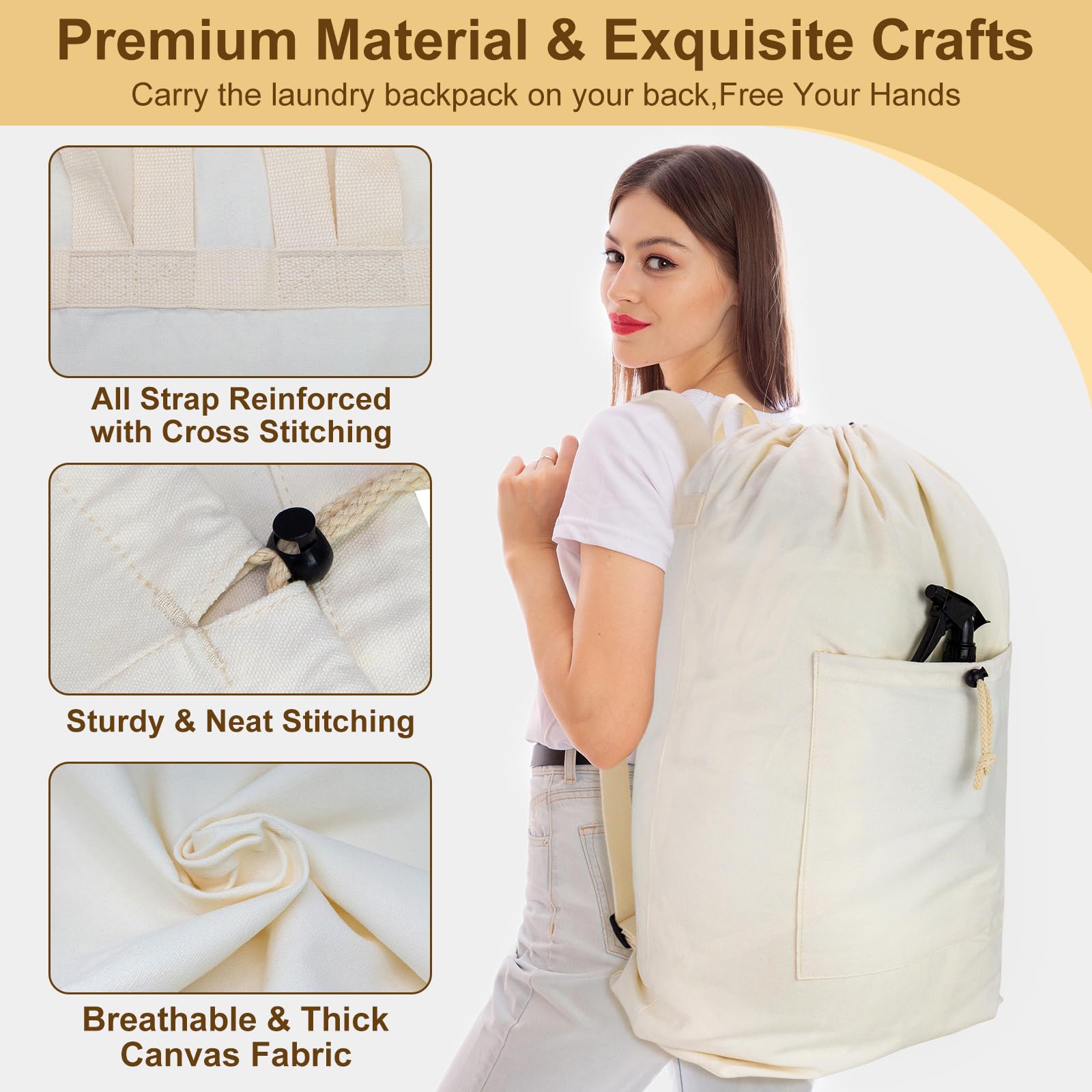 Laundry Bag Backpack