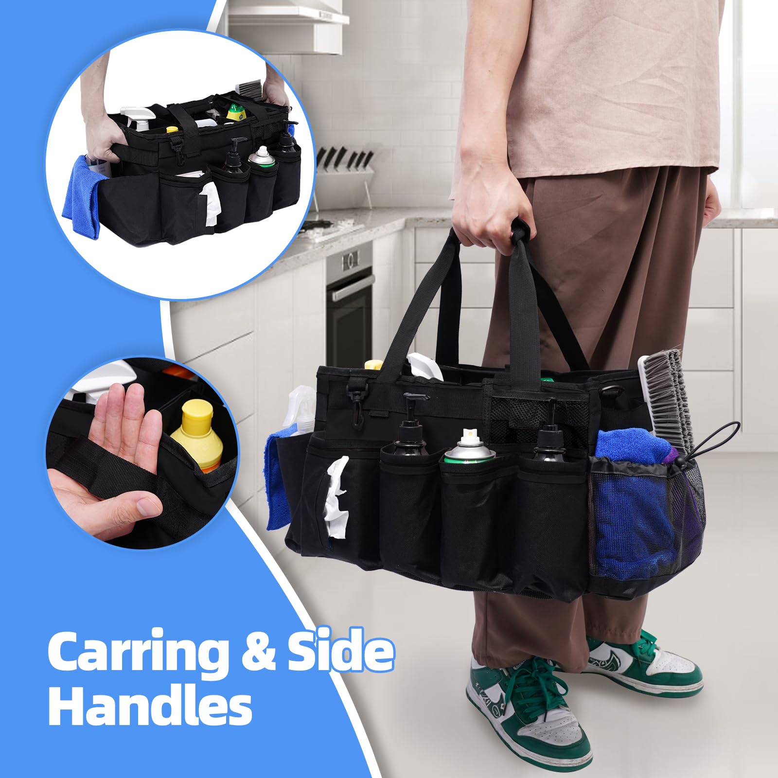 Large Cleaning Supplies Bags for Housekeepers