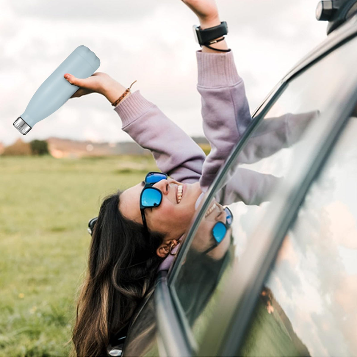 17oz Stainless Steel Water Bottles