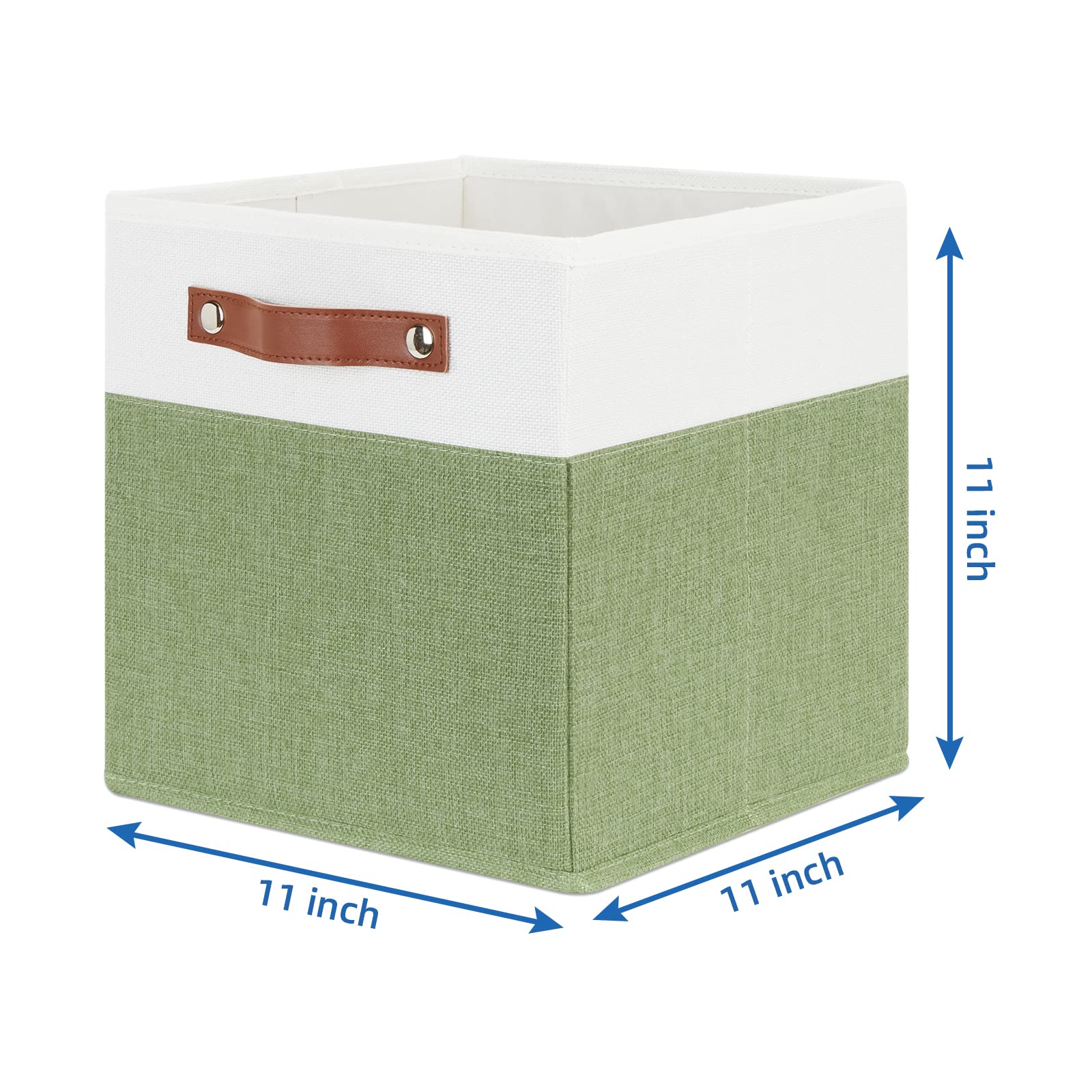 Fabric Storage Bin 11x11 Cube Storage Bins for Home