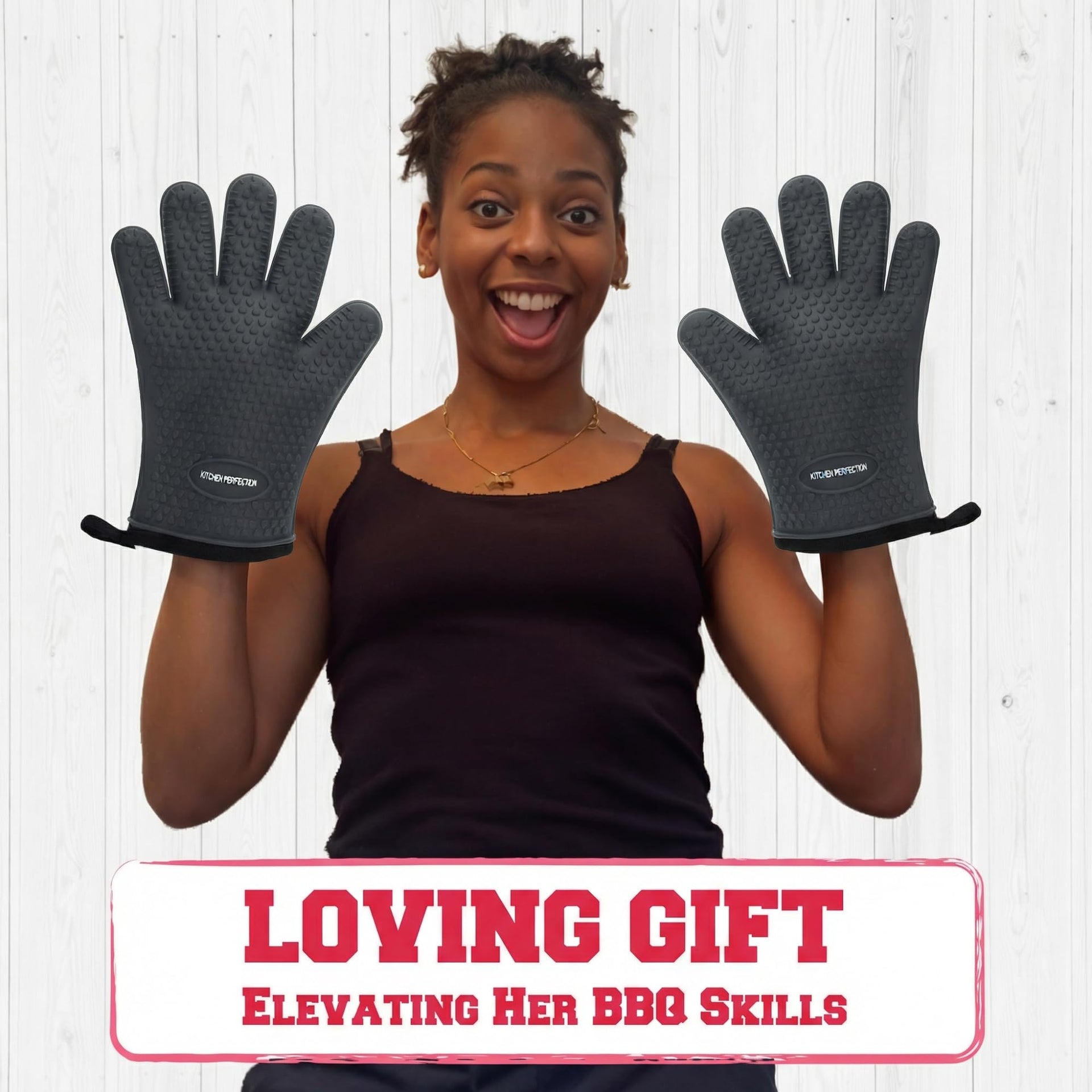 Silicone Smoker BBQ Gloves