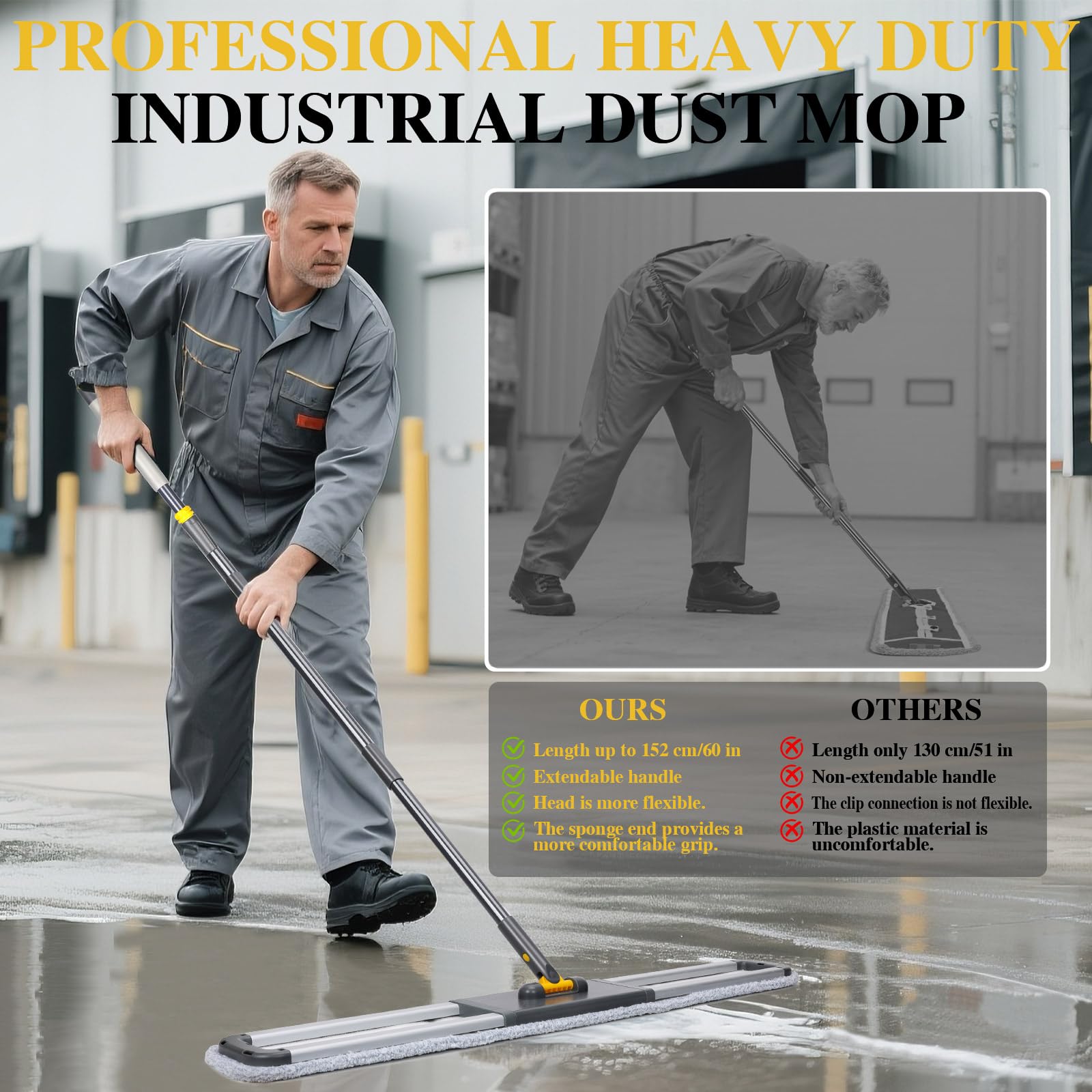 36" Commercial Mop - ModHome Supplies