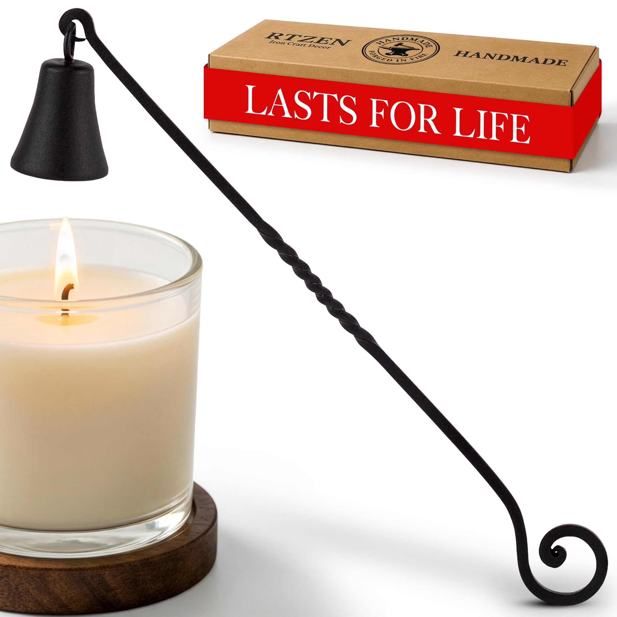 Antique Bell Candle Snuffer