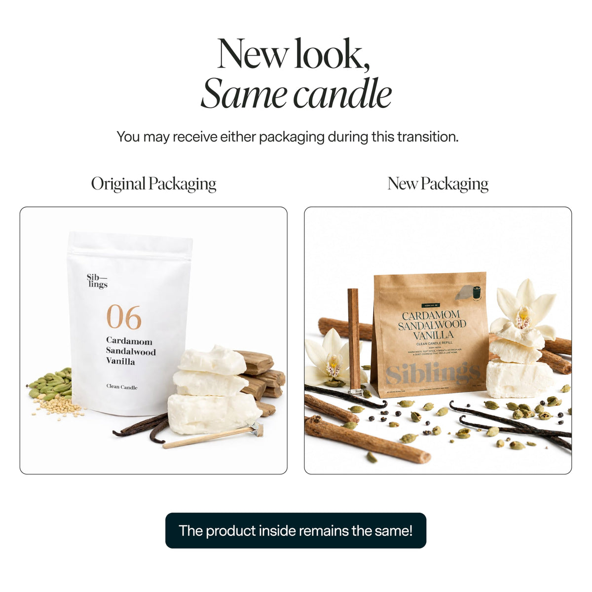 Siblings Candle Refill Kit No. 06