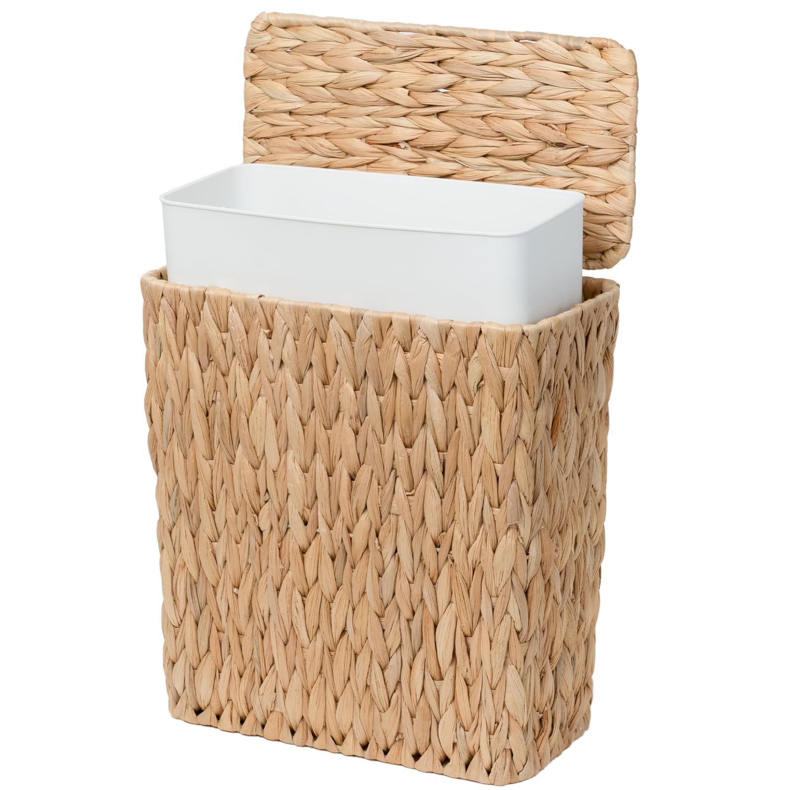 3 Gallon Wicker Trash Can