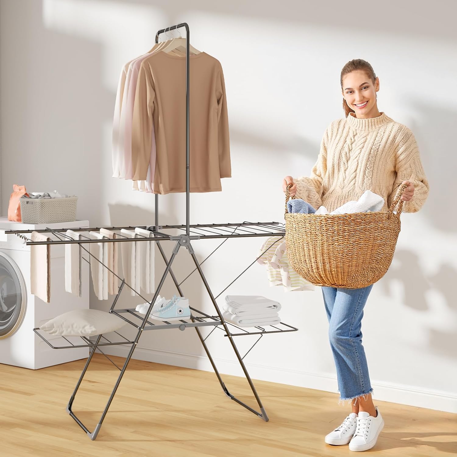 Clothes Drying Rack Foldable