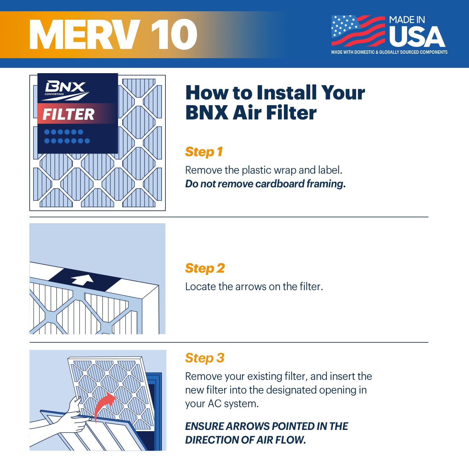 TruFilter 20x25x1 MERV 10 (6 Count)