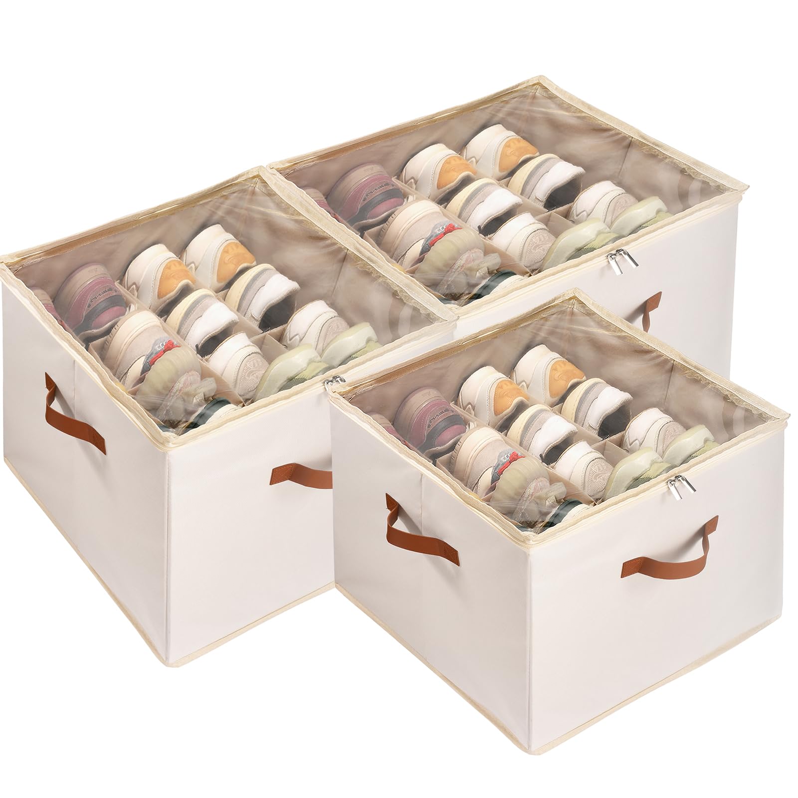 Shoe Organizer for Closet (3 Count)