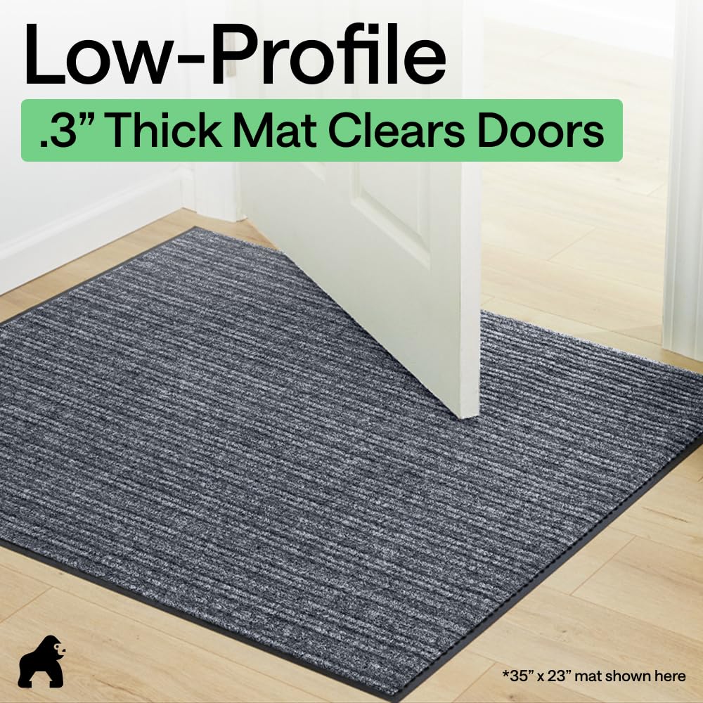 Waterproof Traffic Guard Door Mat (2 Count)