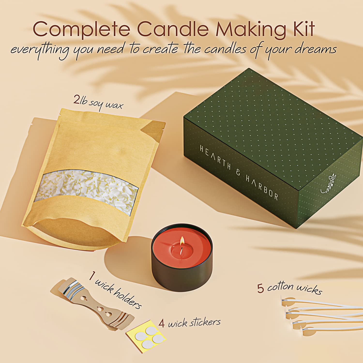 Organic Soy Candle Wax for Candle Making