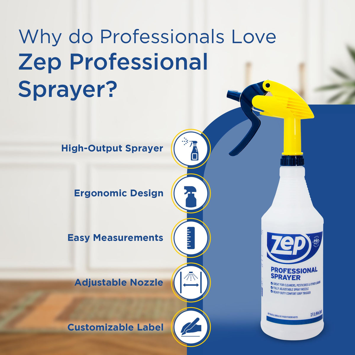 Professional Sprayer Bottle 32 ounces