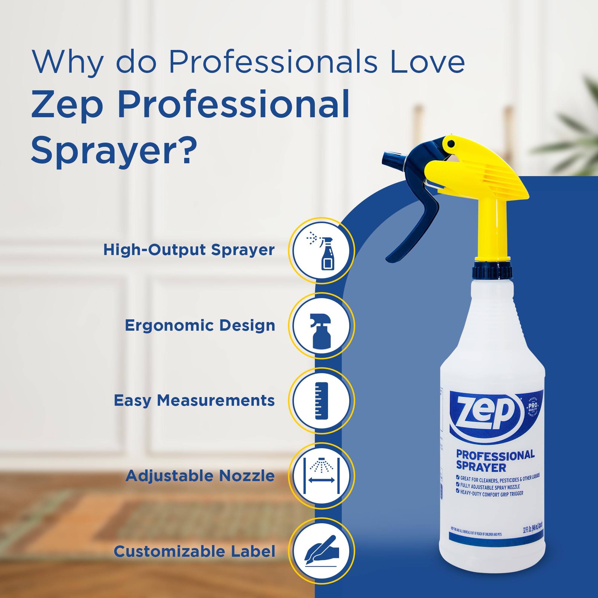Professional Sprayer Bottle 32 ounces